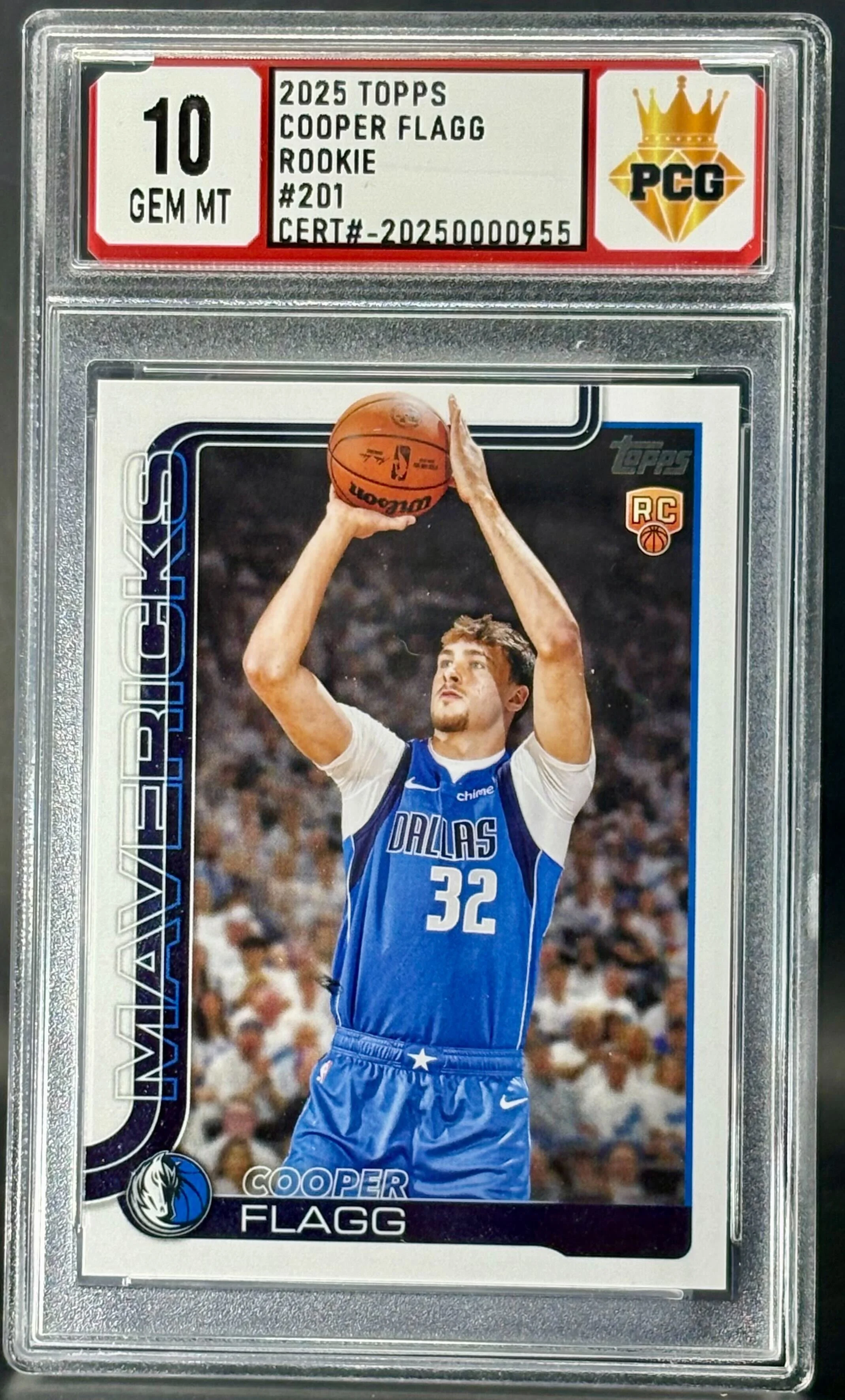 #20250000955 2025 COOPER FLAGG 10 GEM MT