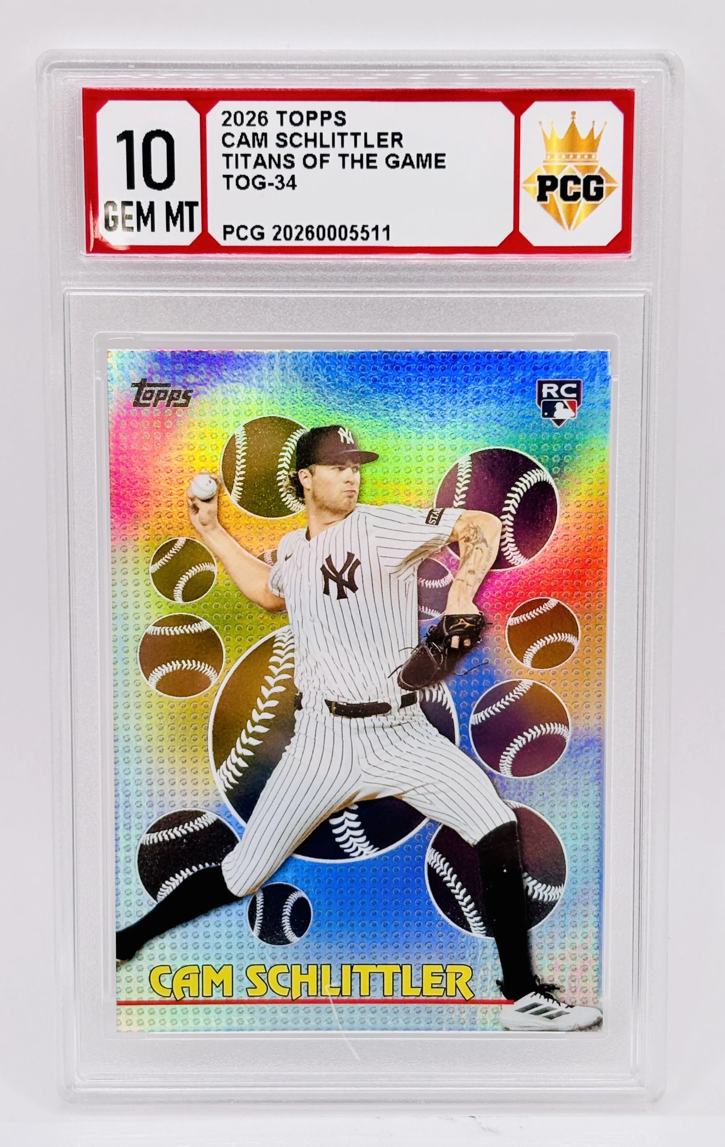 #20260005511 2026 CAM SCHLITTLER 10 GEM MT
