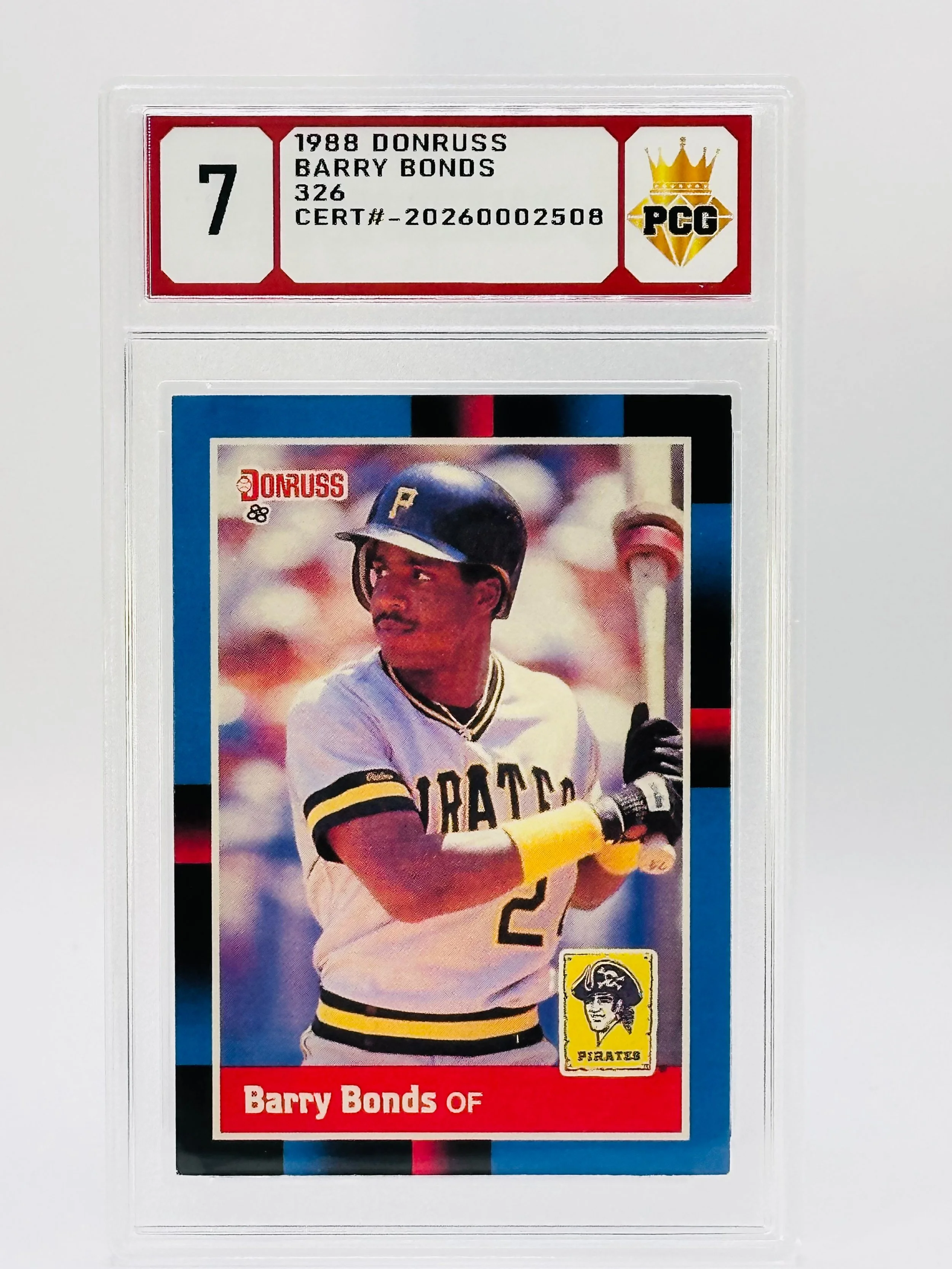 #20260002508 1988 BARRY BONDS 7