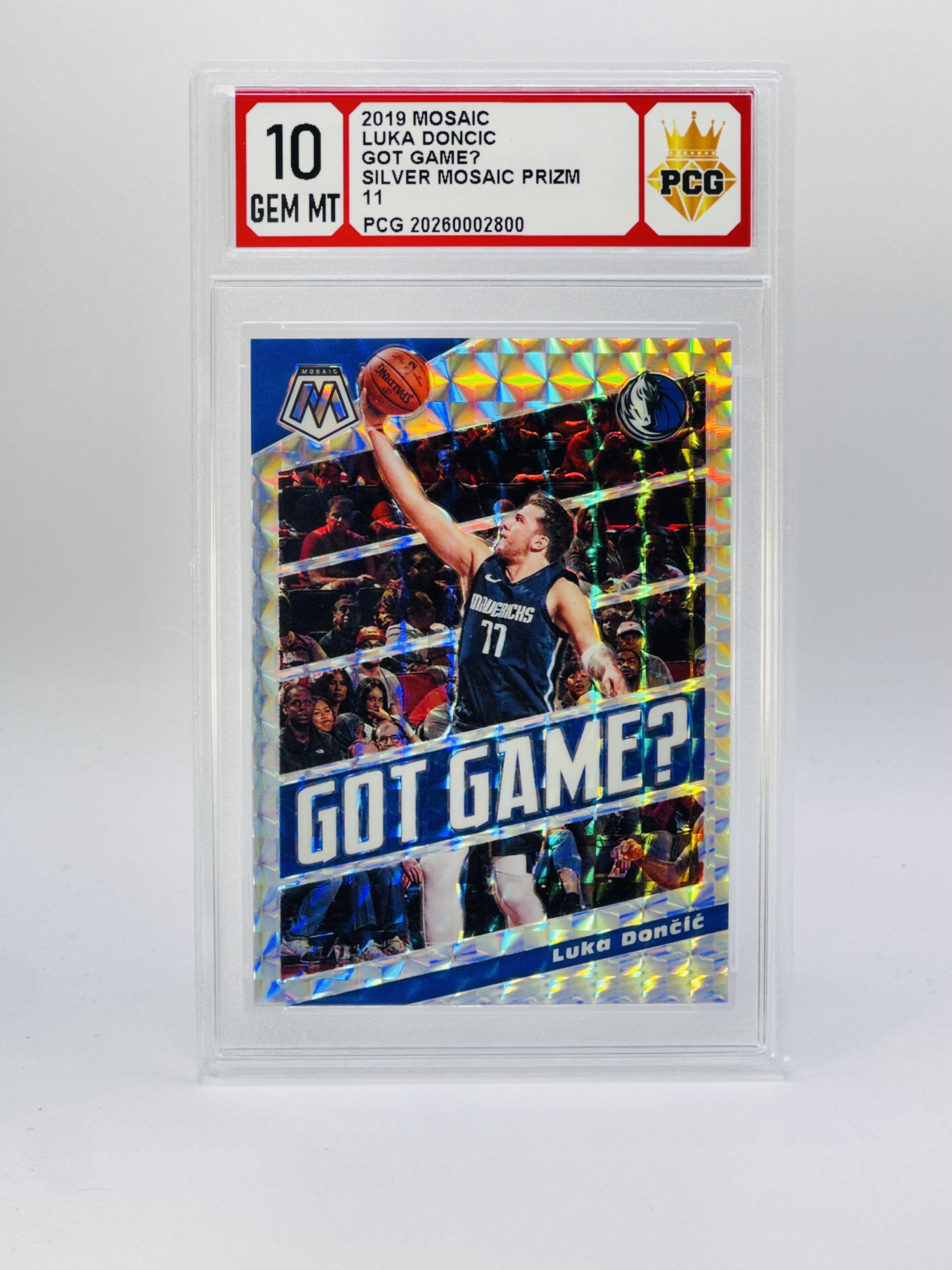 #20260002800 2019 LUKA DONCIC 10 GEM MT