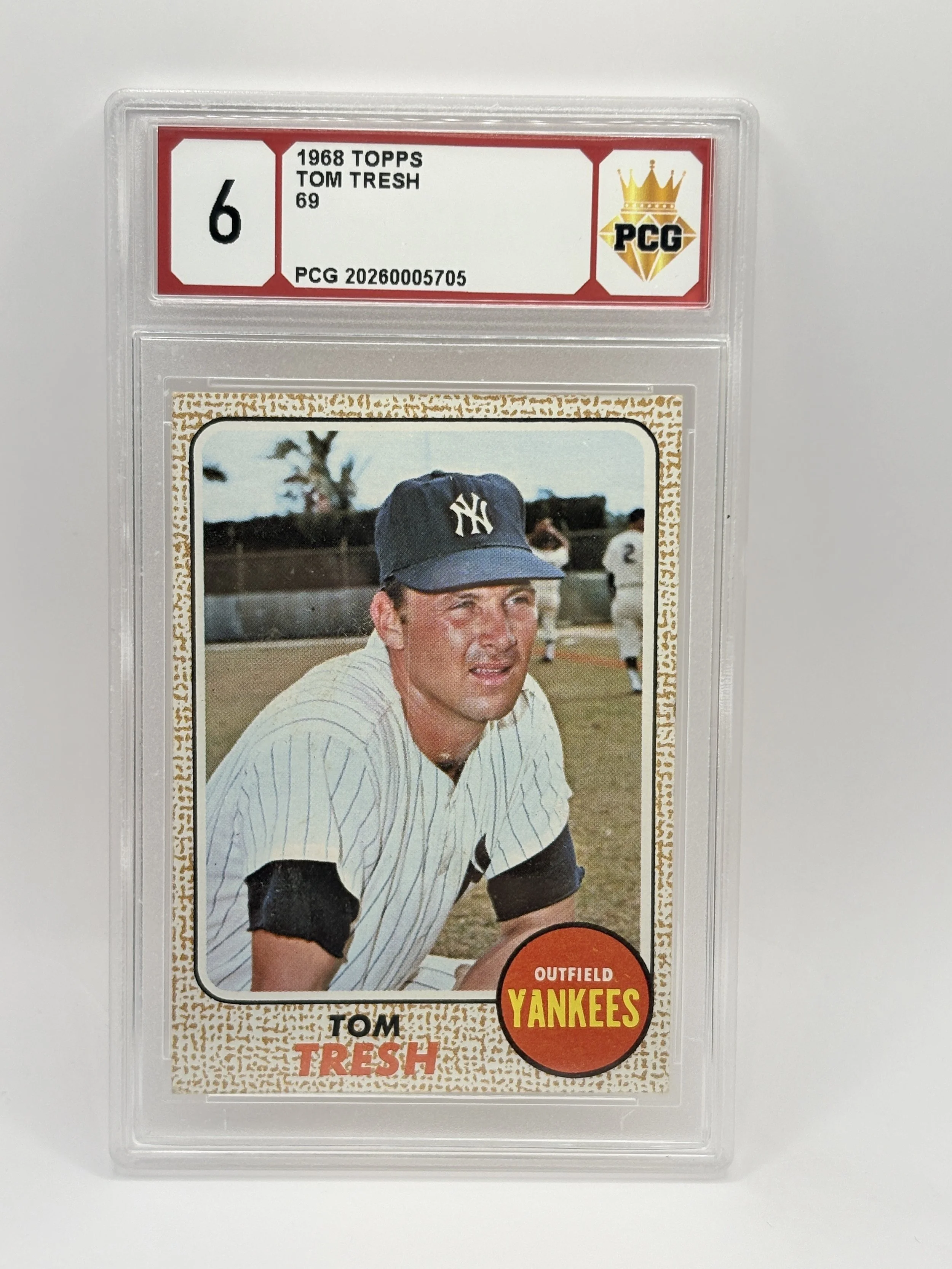 #20260005705 1968 TOM TRESH 6