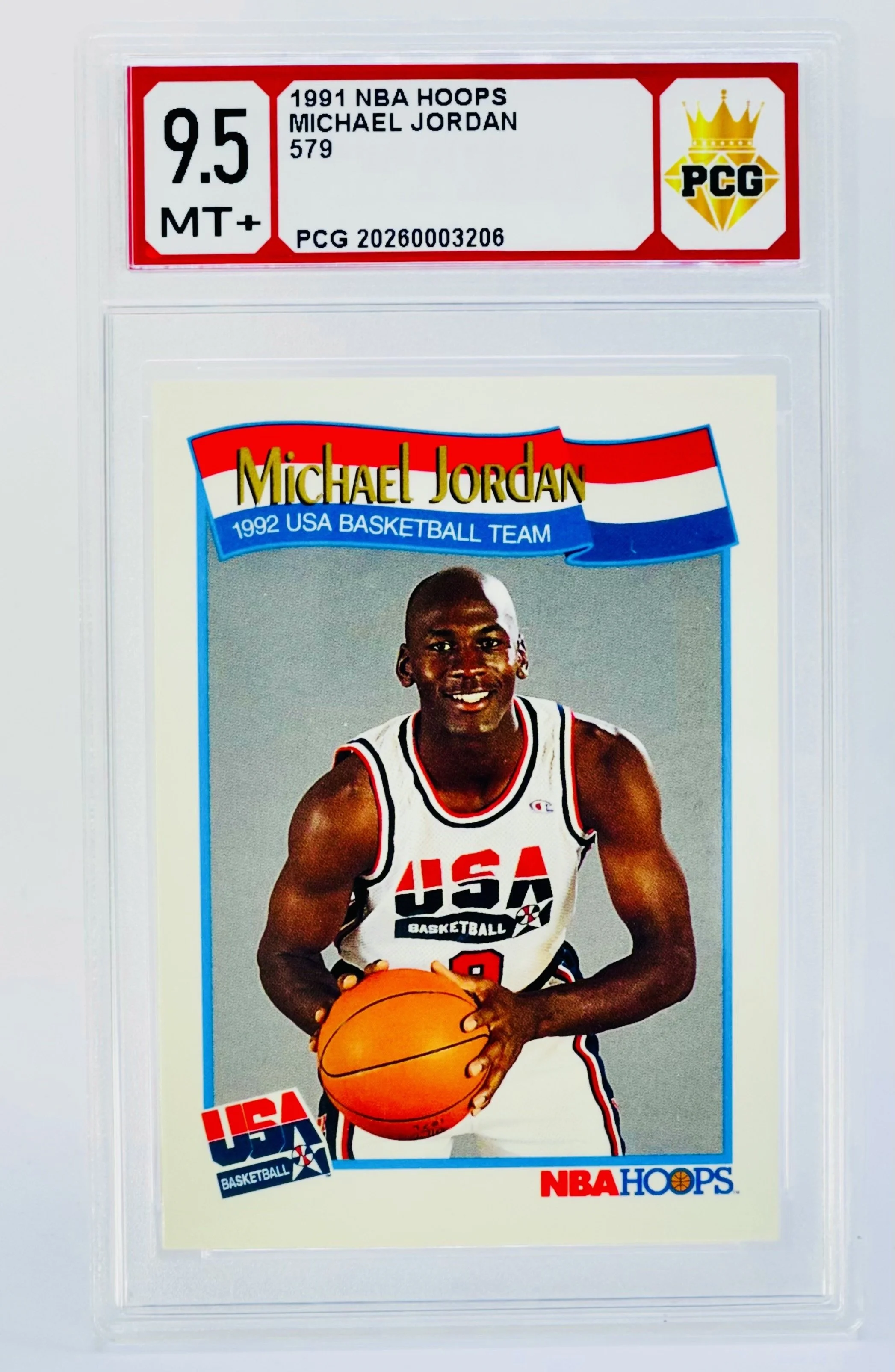 #20260003206 1991 MICHAEL JORDAN 9.5 MT+