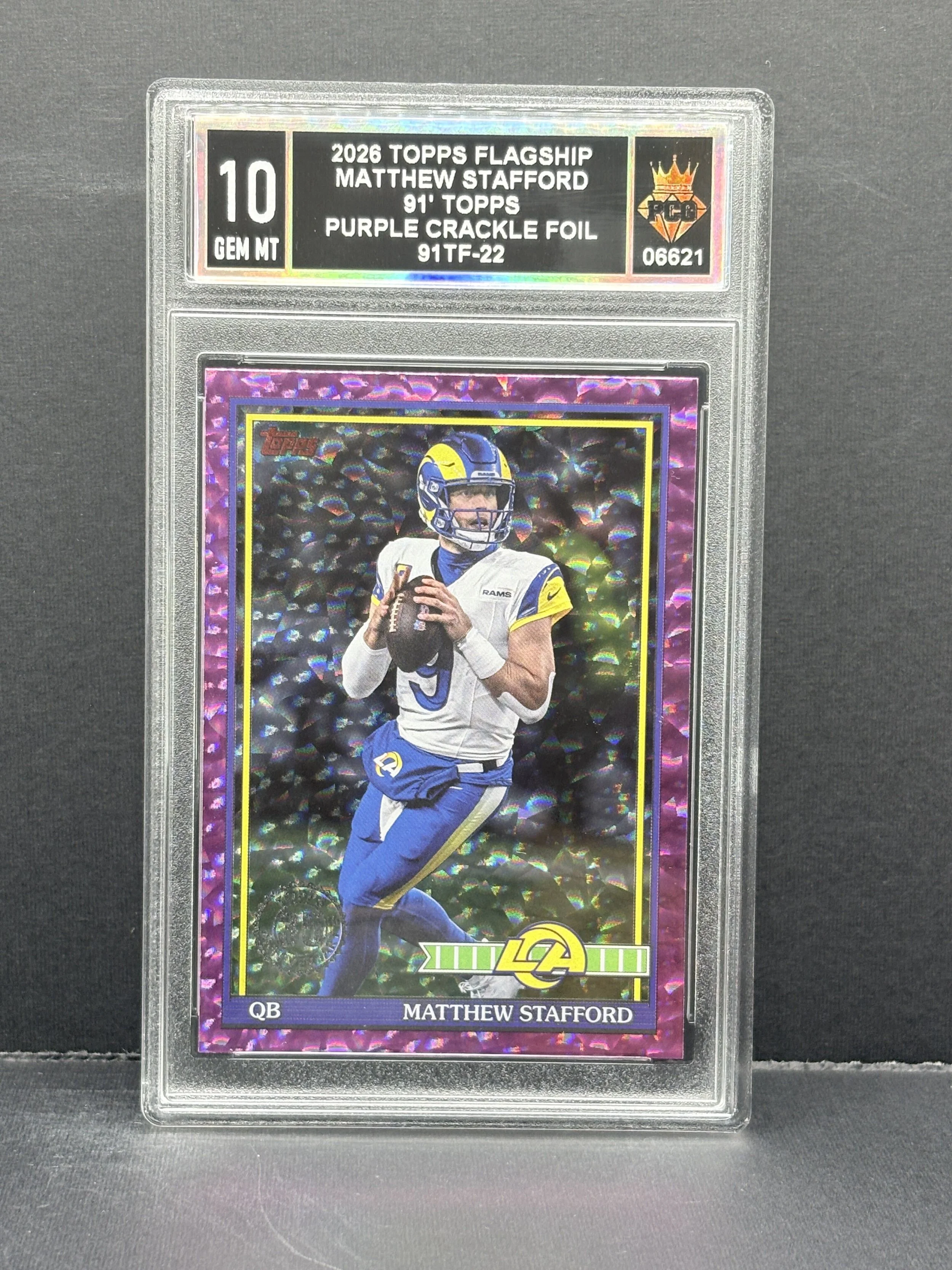 #06621 2026 MATTHEW STAFFORD 10 GEM MT