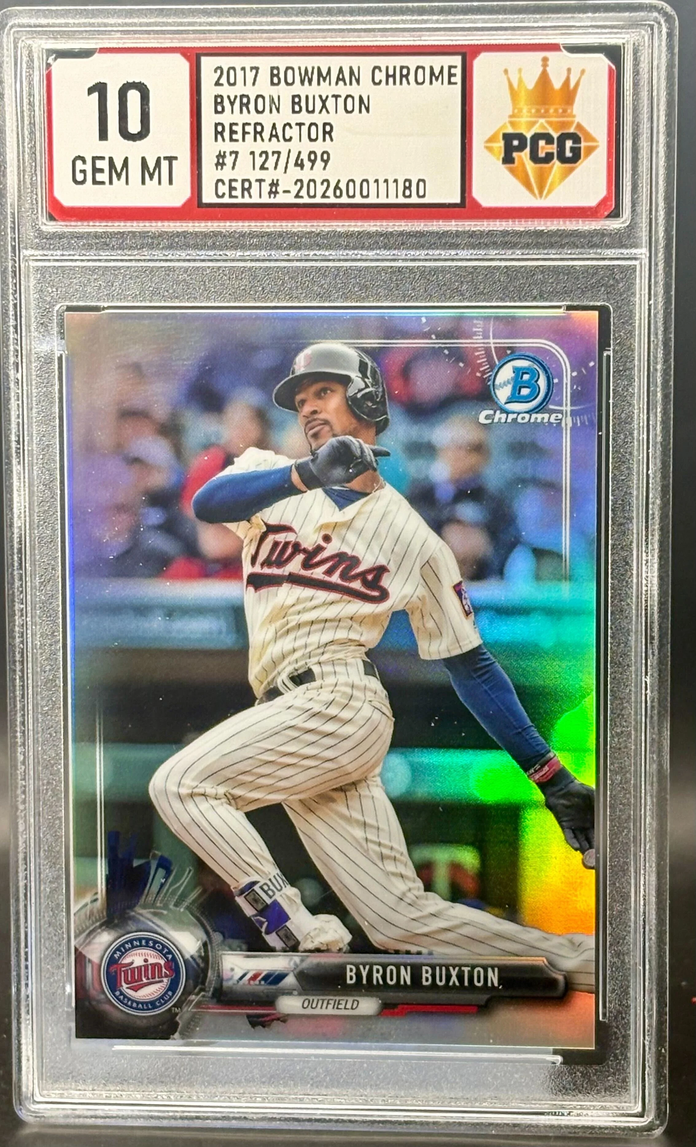 #20260011180 2017 BYRON BUXTON 10 GEM MT
