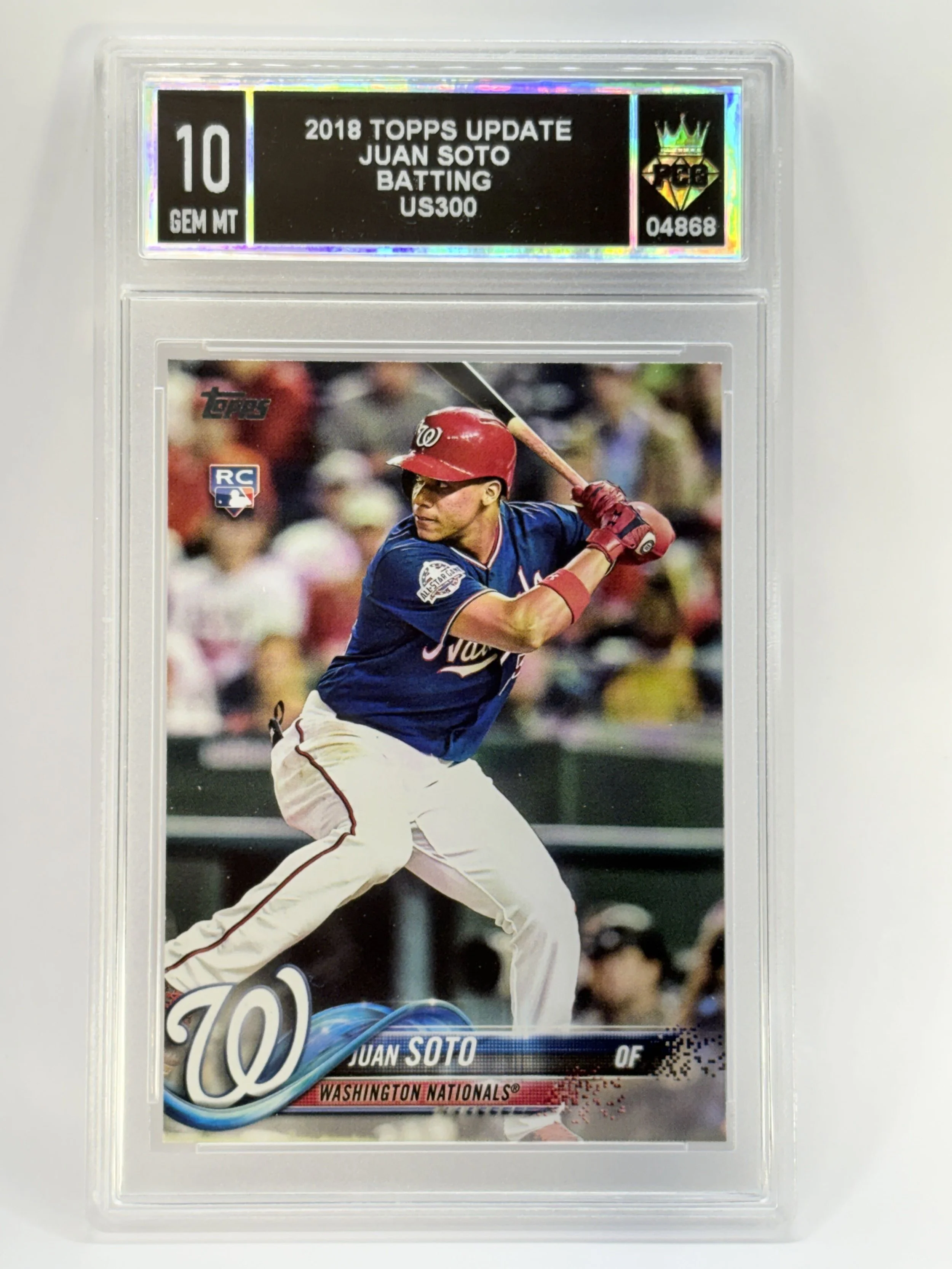 #20260004868 2018 JUAN SOTO 10 GEM MT