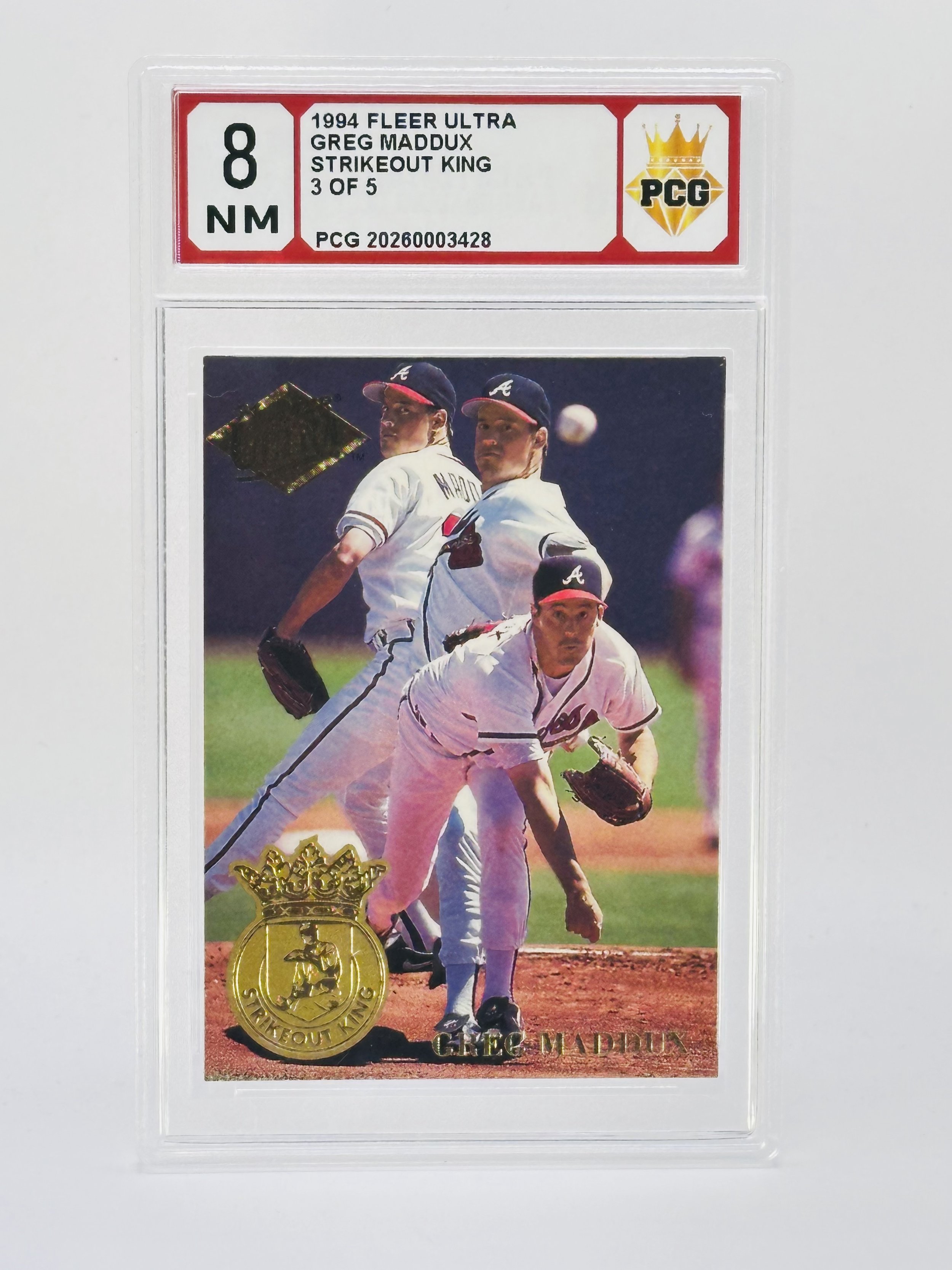 #20260003428 1994 GREG MADDUX 8 NM