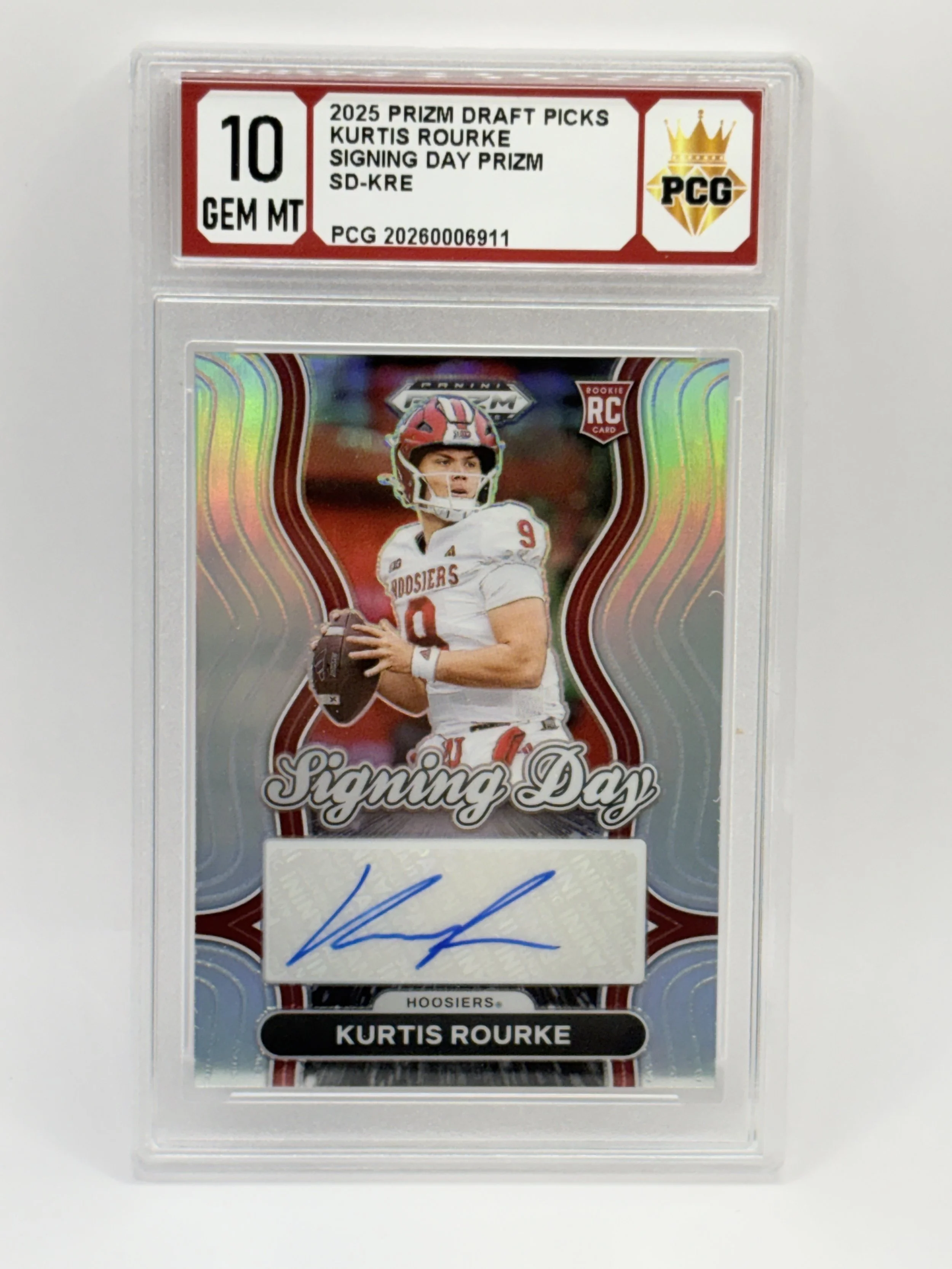 #20260005911 2025 KURTIS ROURKE 10 GEM MT