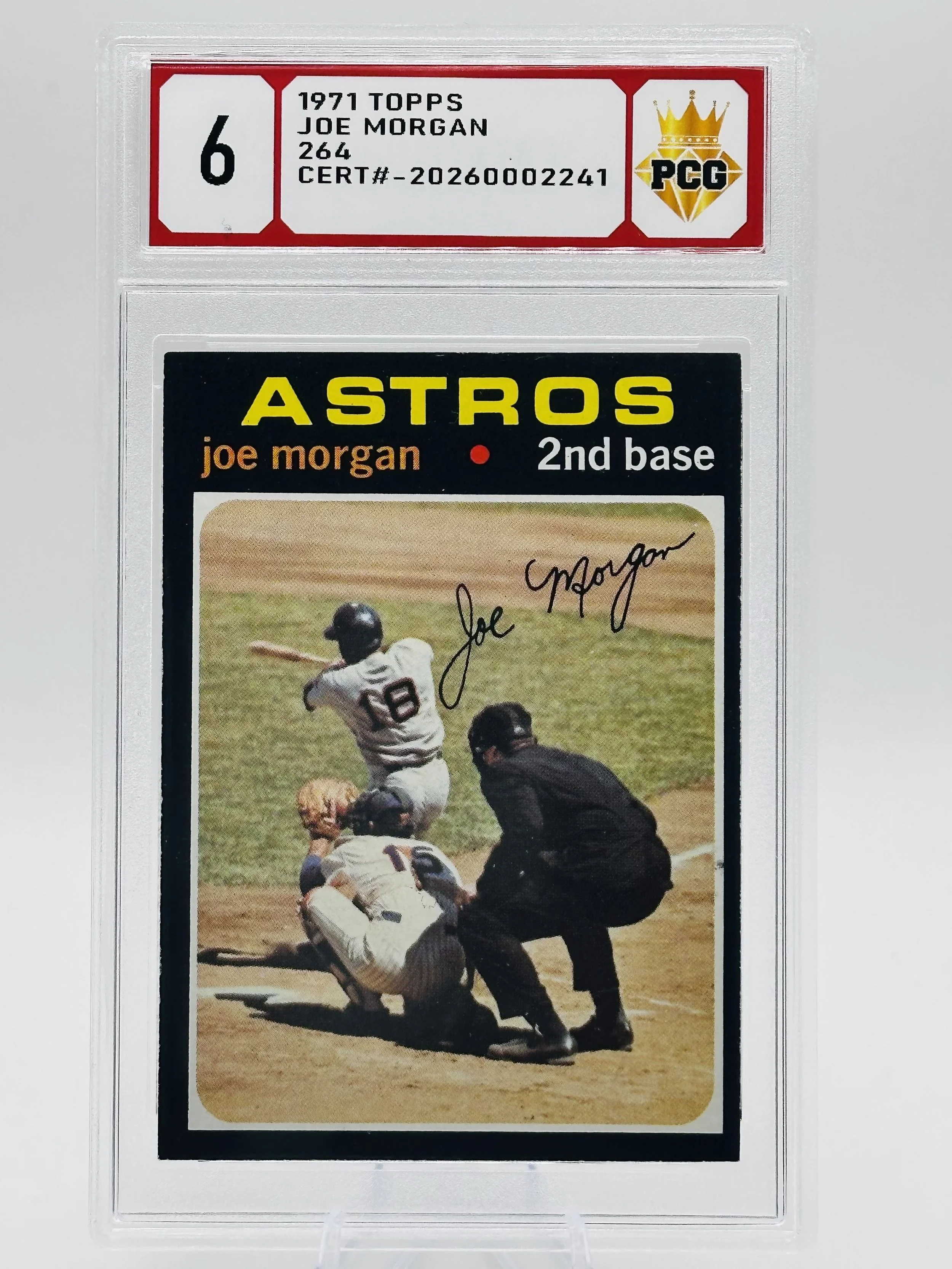 #20260002241 1971 JOE MORGAN 6