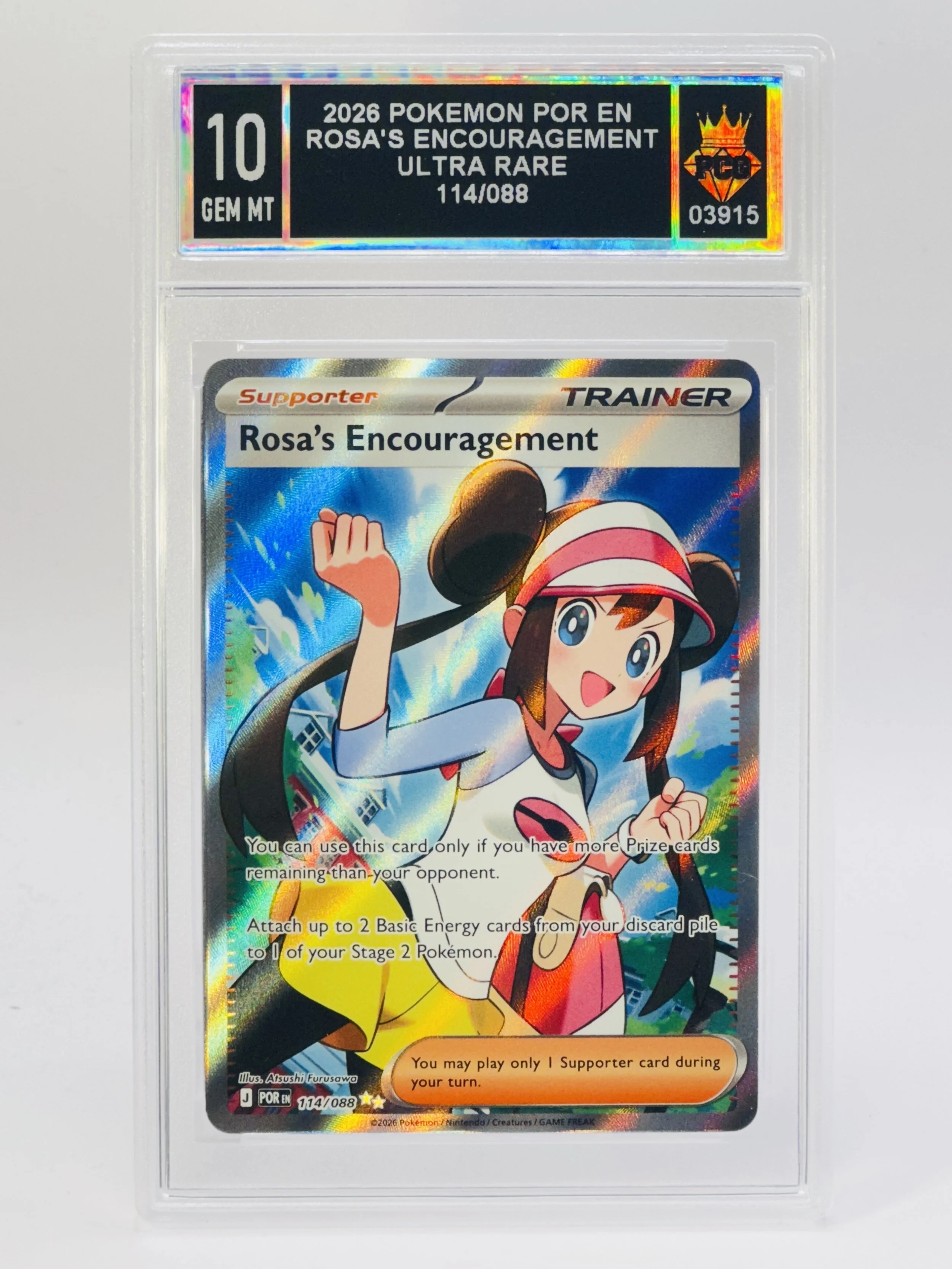 #20260003915 2026 ROSA'S ENCOURAGEMENT 10 GEM MT
