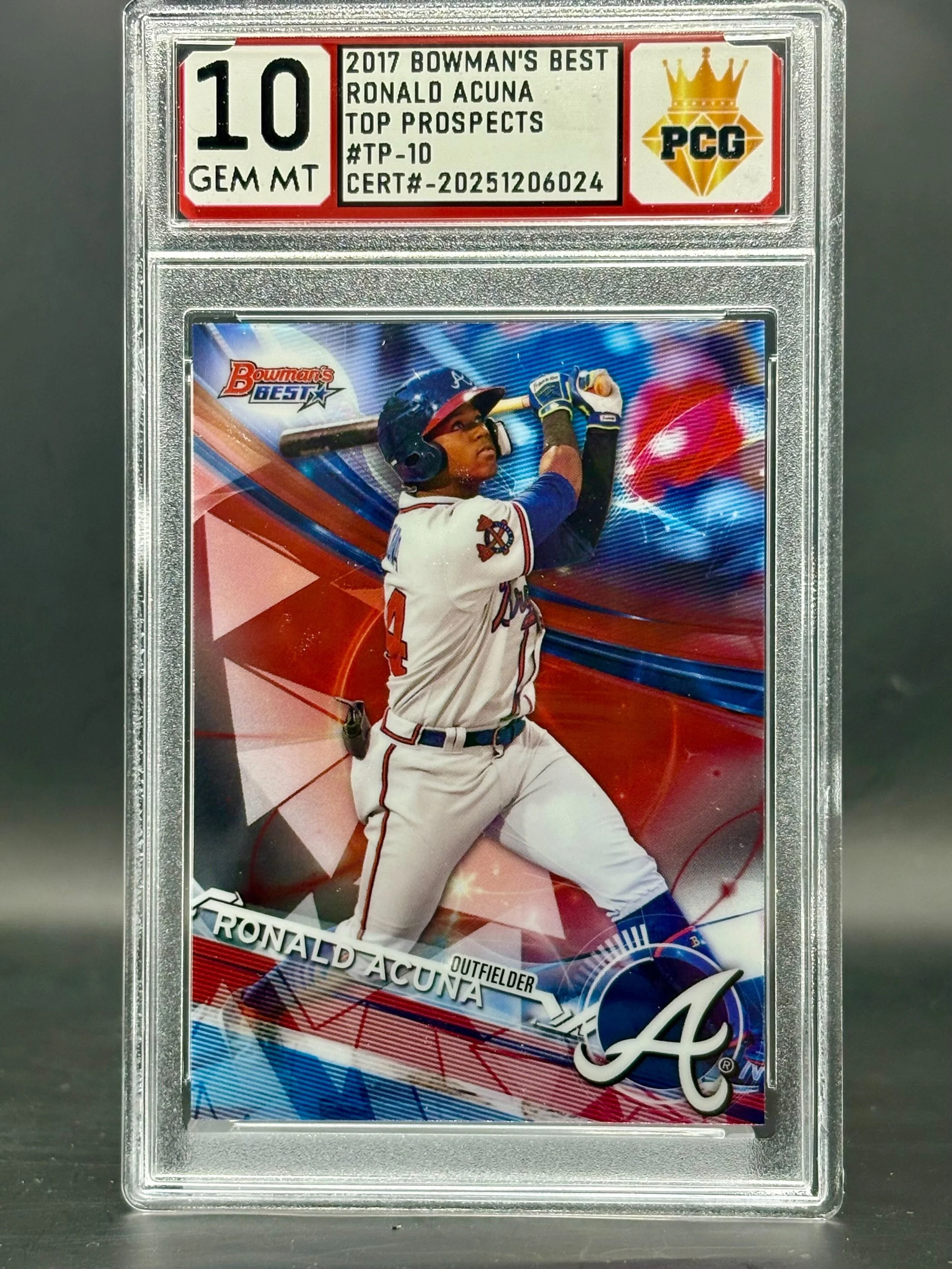 #20251206024 Ronald Acuna Jr. RC 10 GEM MT
