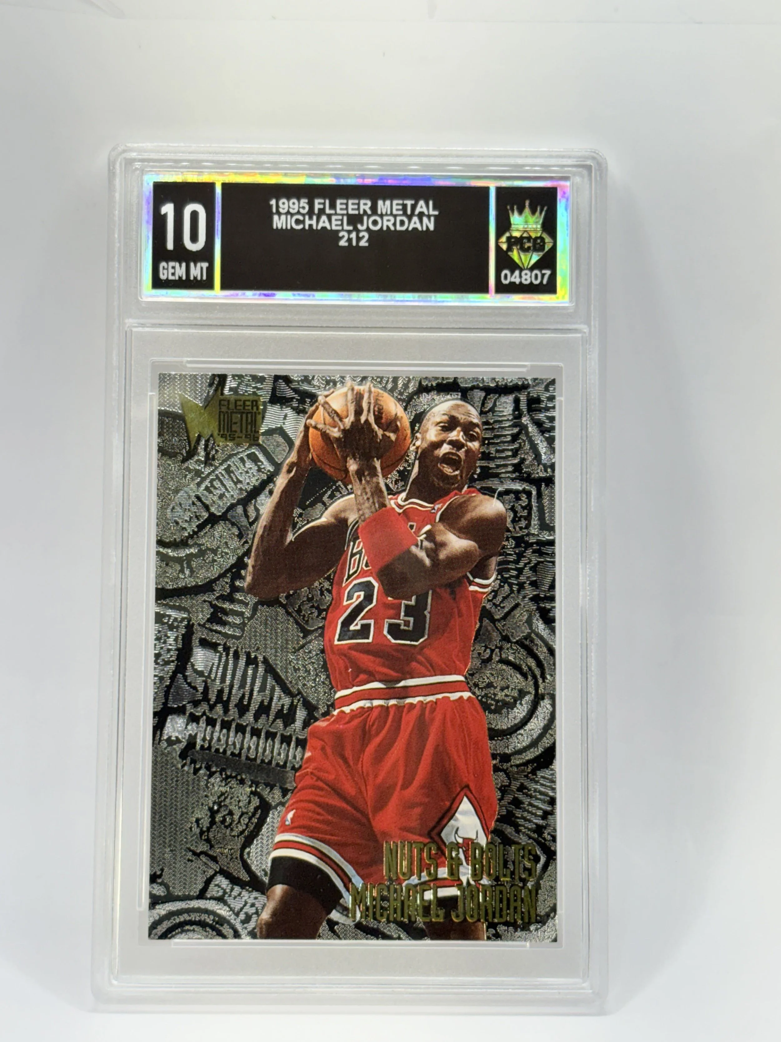 #20260004807 1995 MICHAEL JORDAN 10 GEM MT
