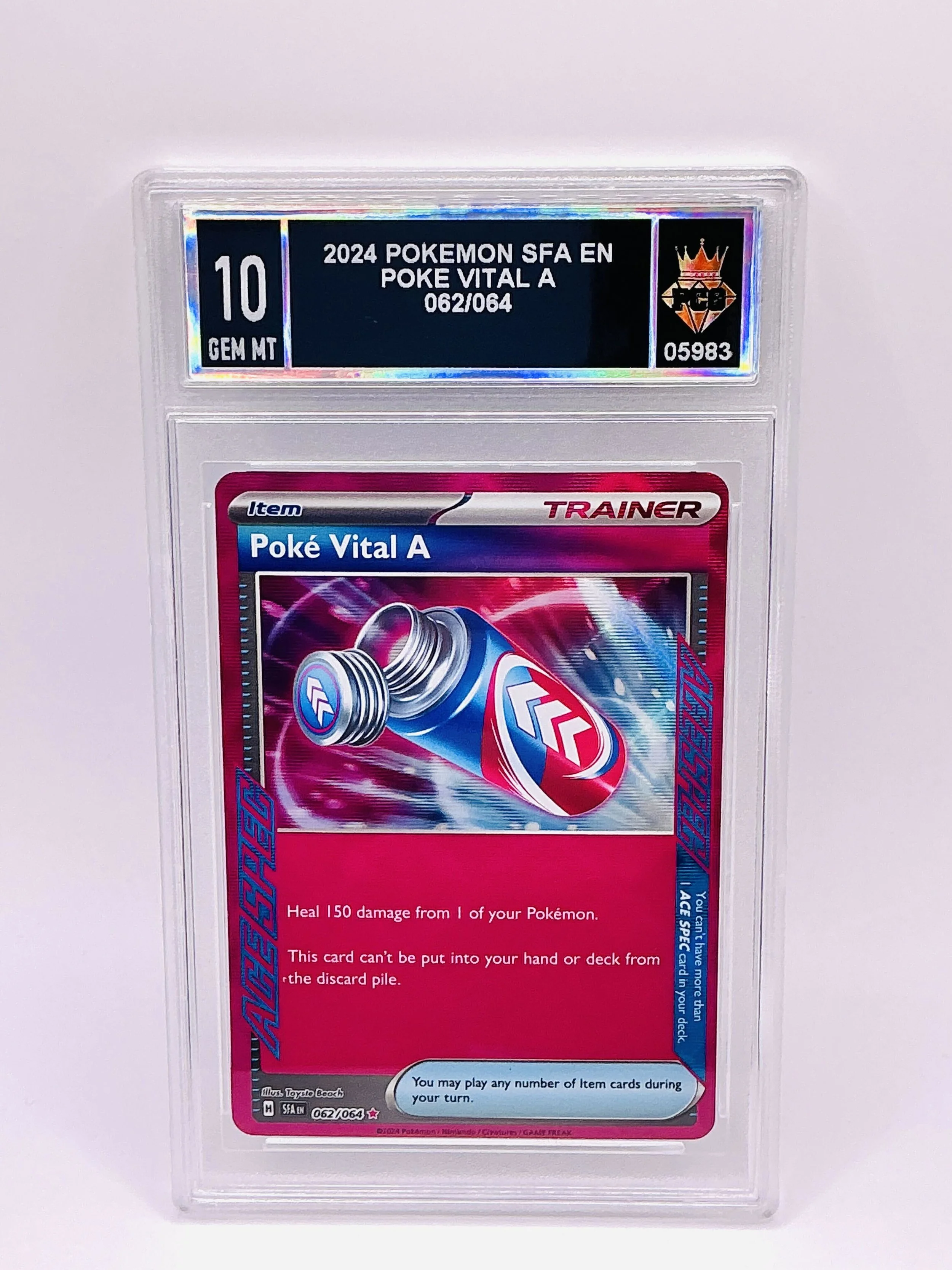 #05983 2024 POKE VITAL A 10 GEM MT