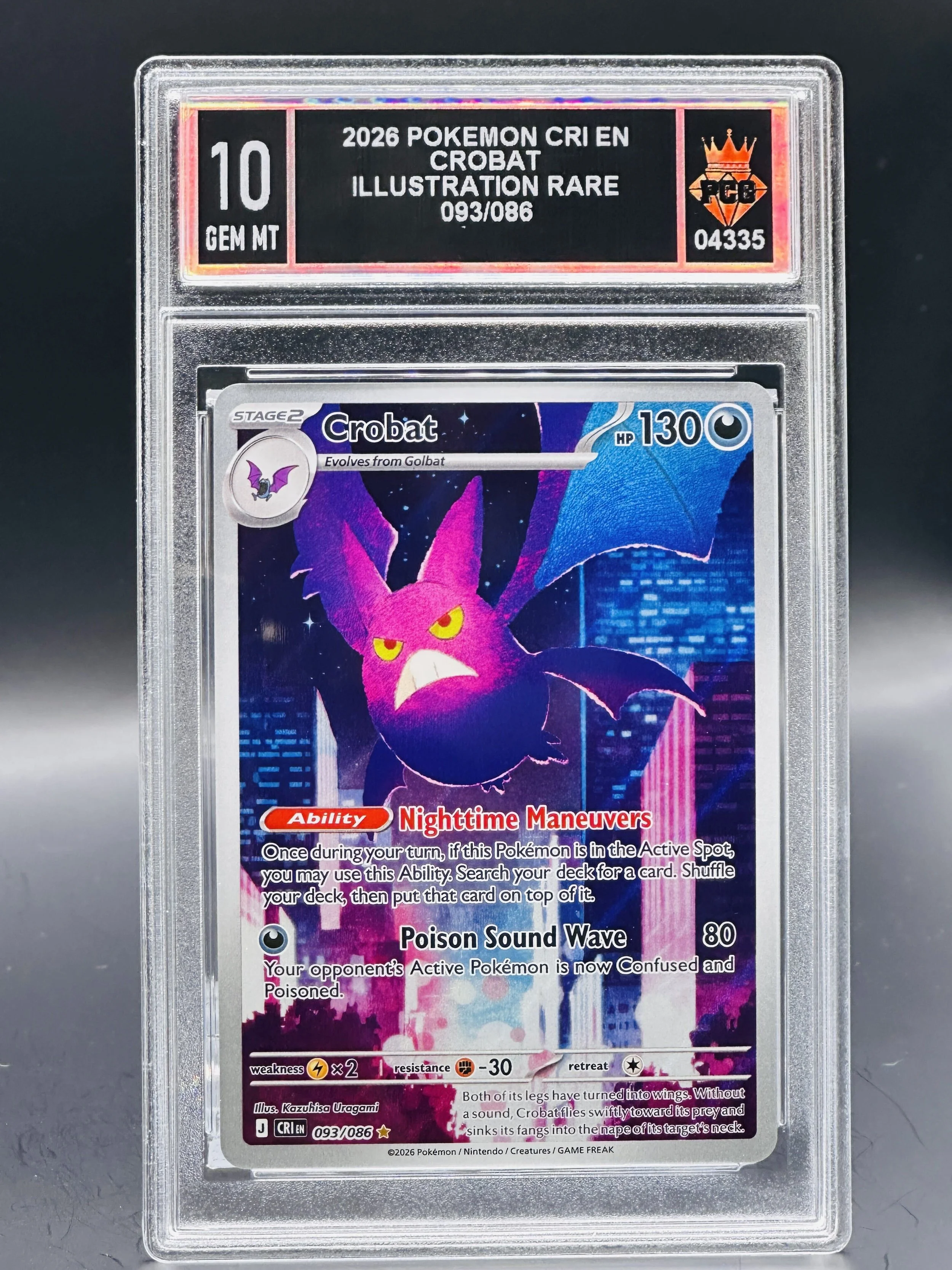 #04335 2026 CROBAT 10 GEM MT
