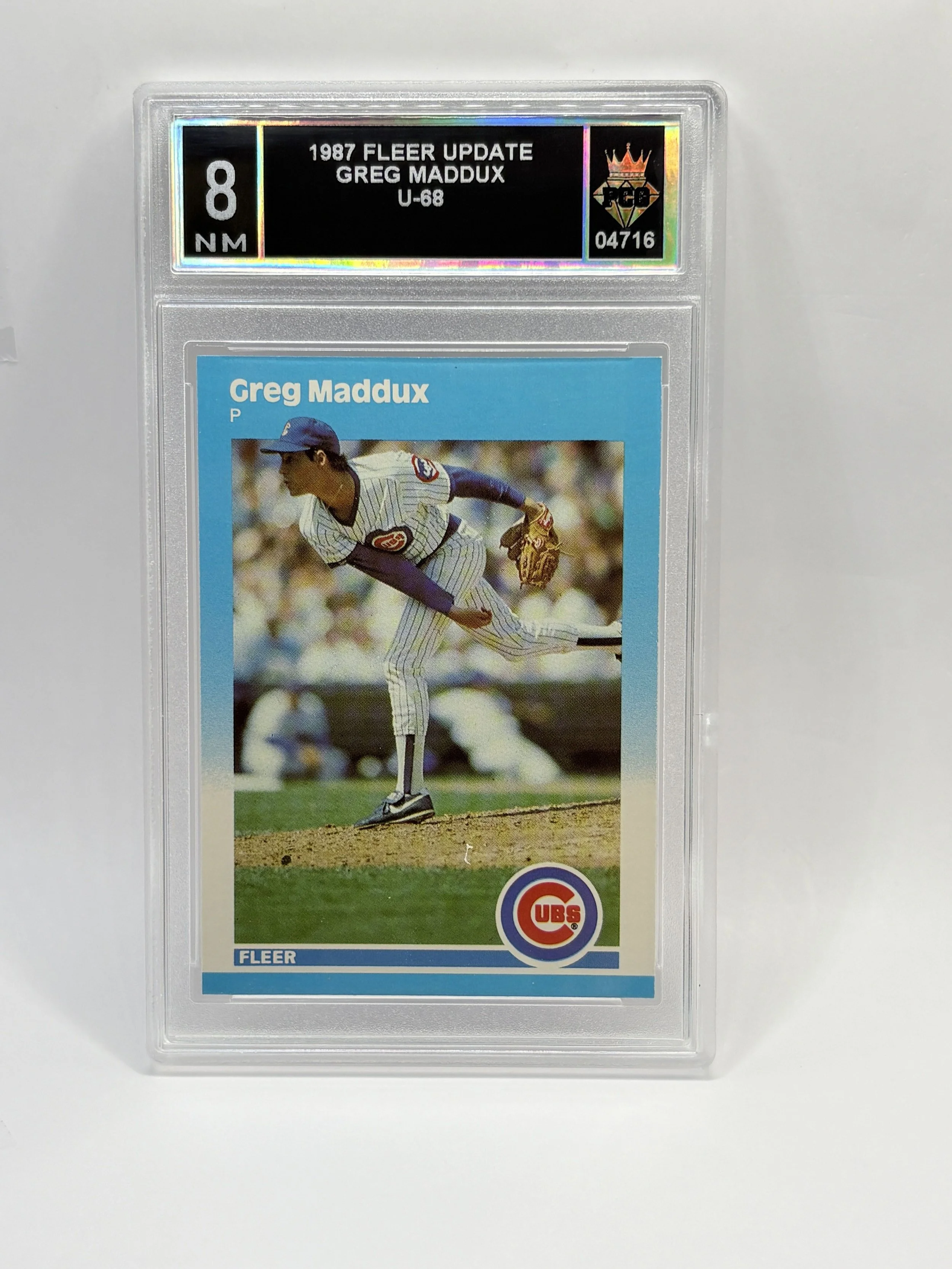 #20260004716 1987 GREG MADDUX 8 NM