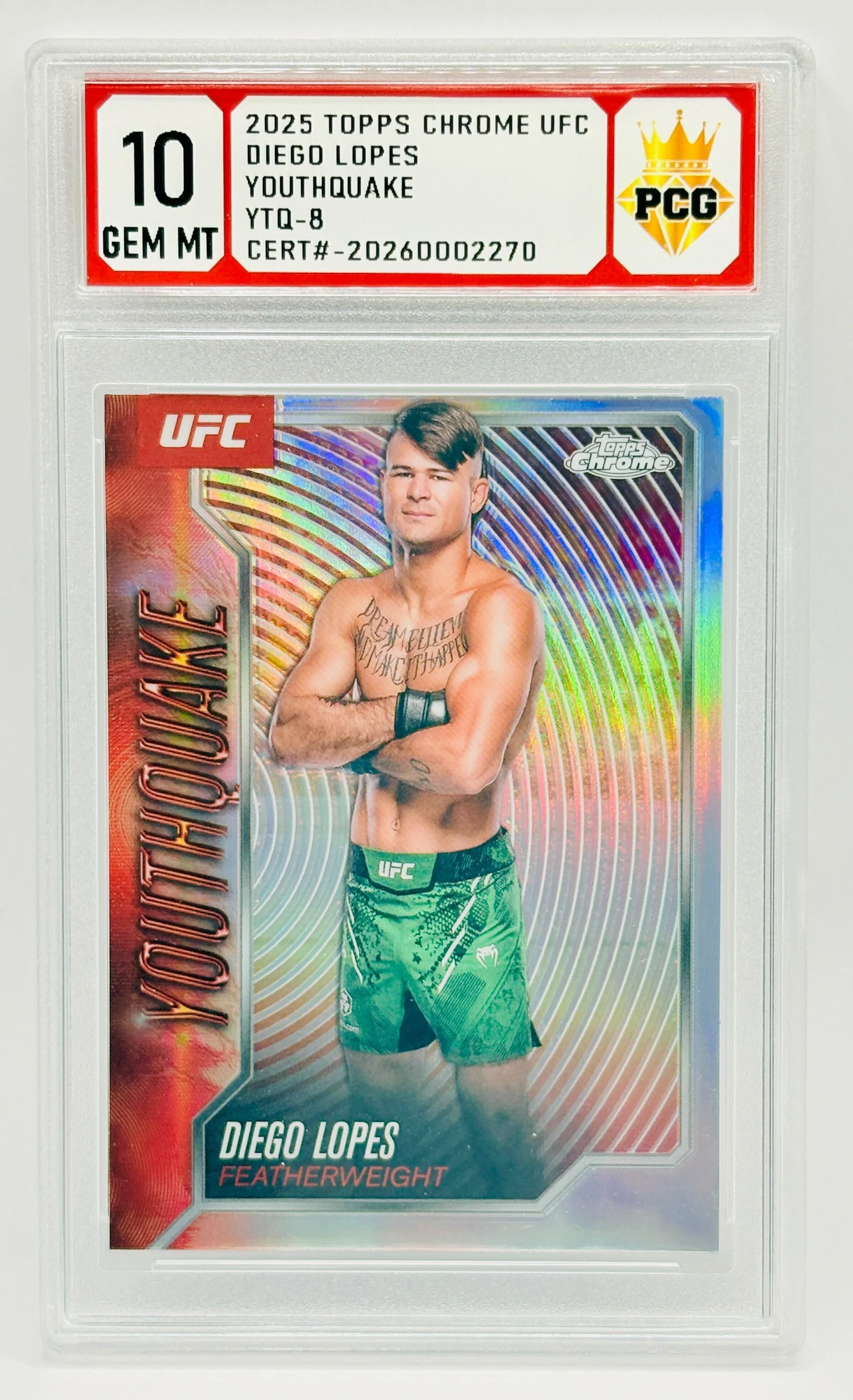 #20260002270 2025 DIEGO LOPES 10 GEM MT