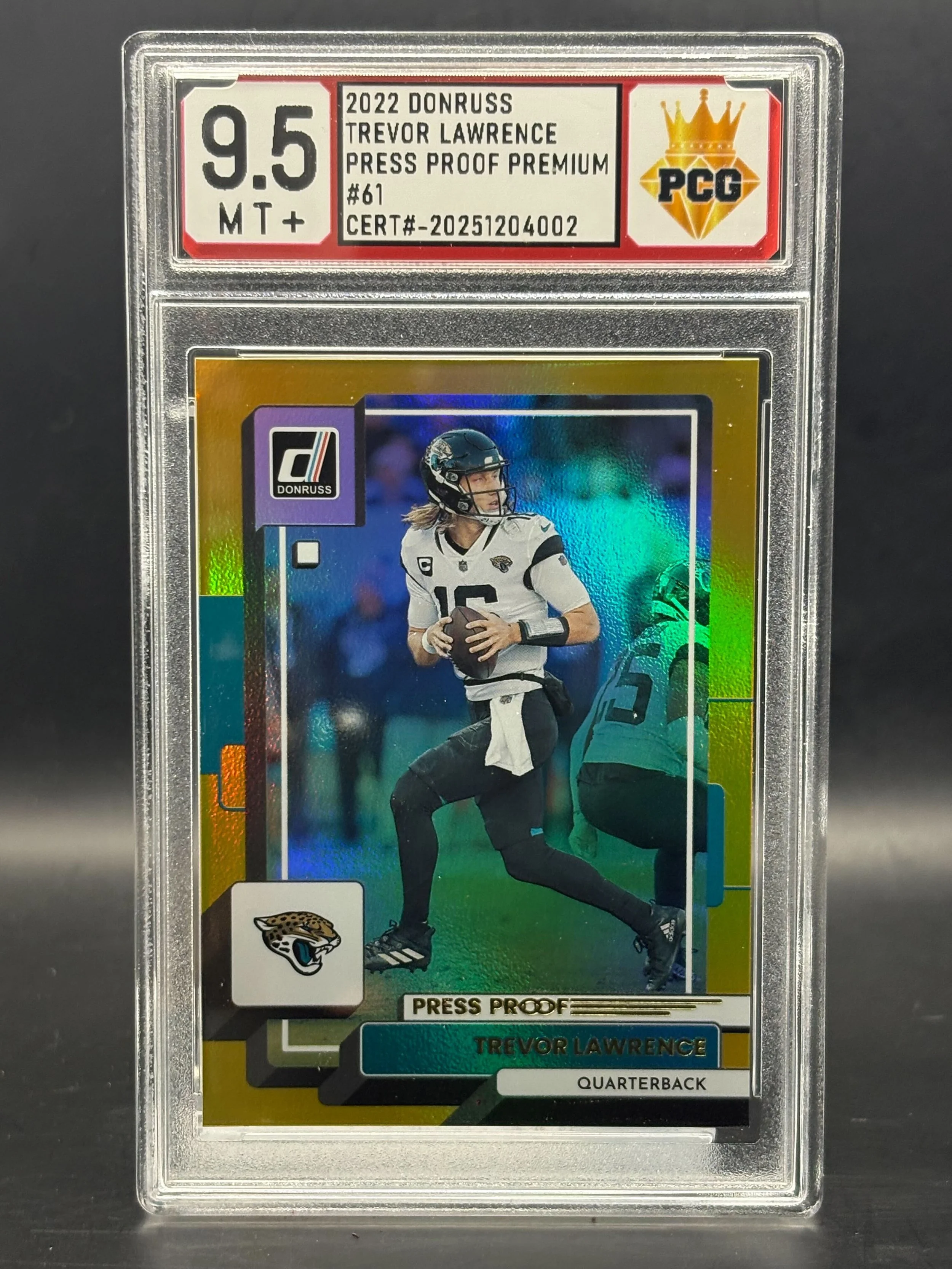 #20251204002 Trevor Lawrence 9.5 MT+