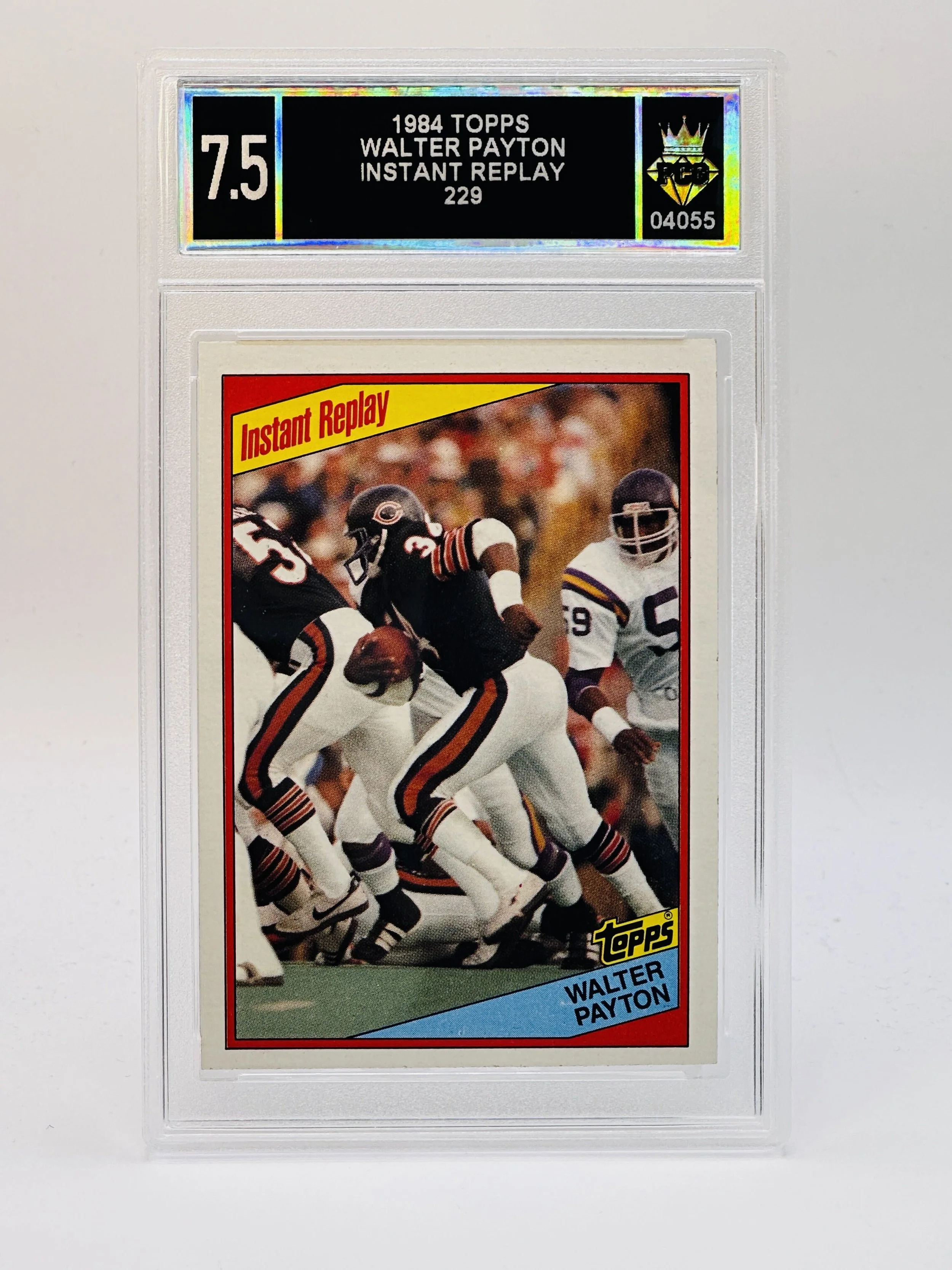 #20260004055 1984 WALTER PAYTON 7.5