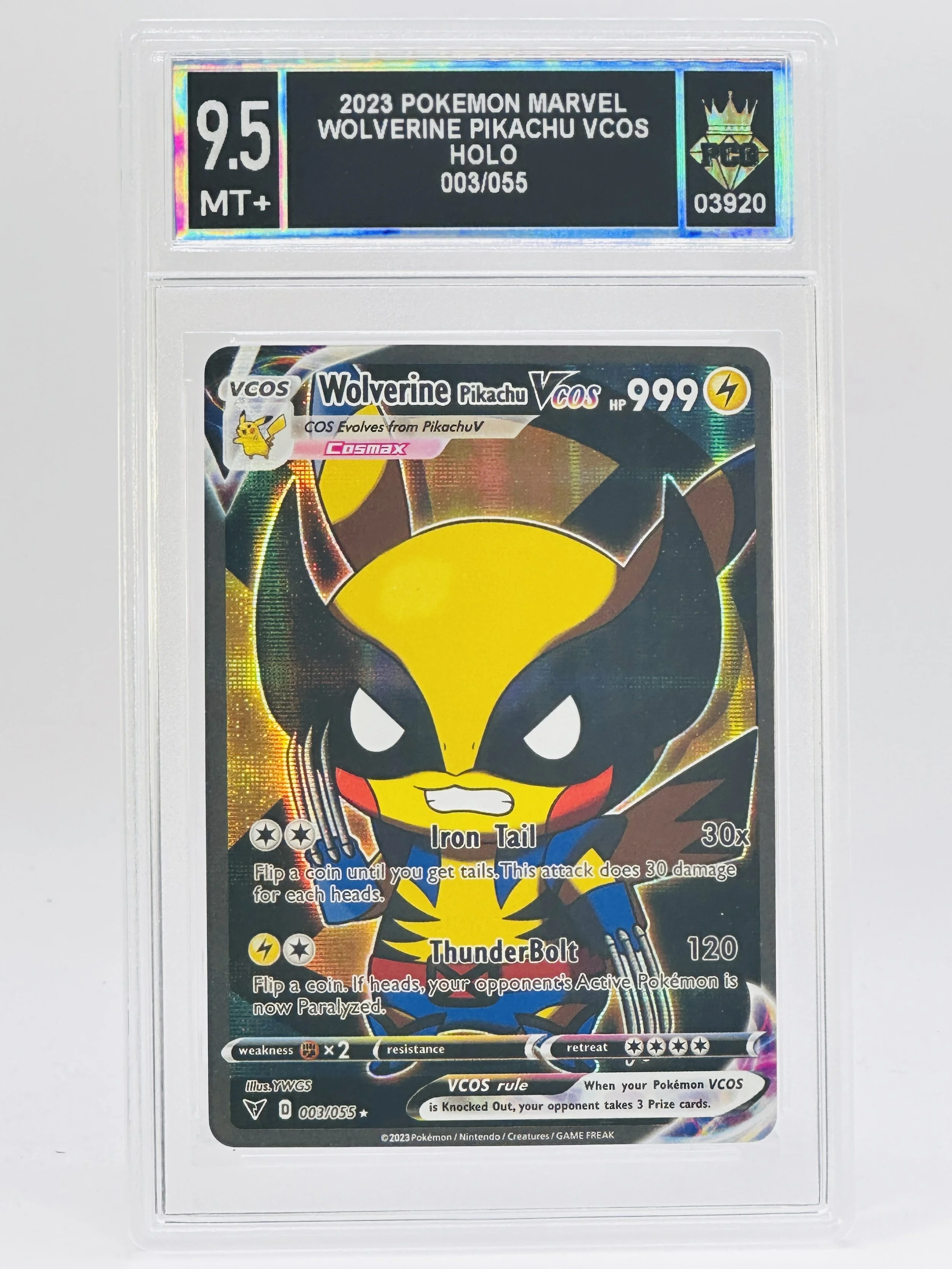 #20260003920 2023 WOLVERINE PIKACHU VCOS 9.5 MT+