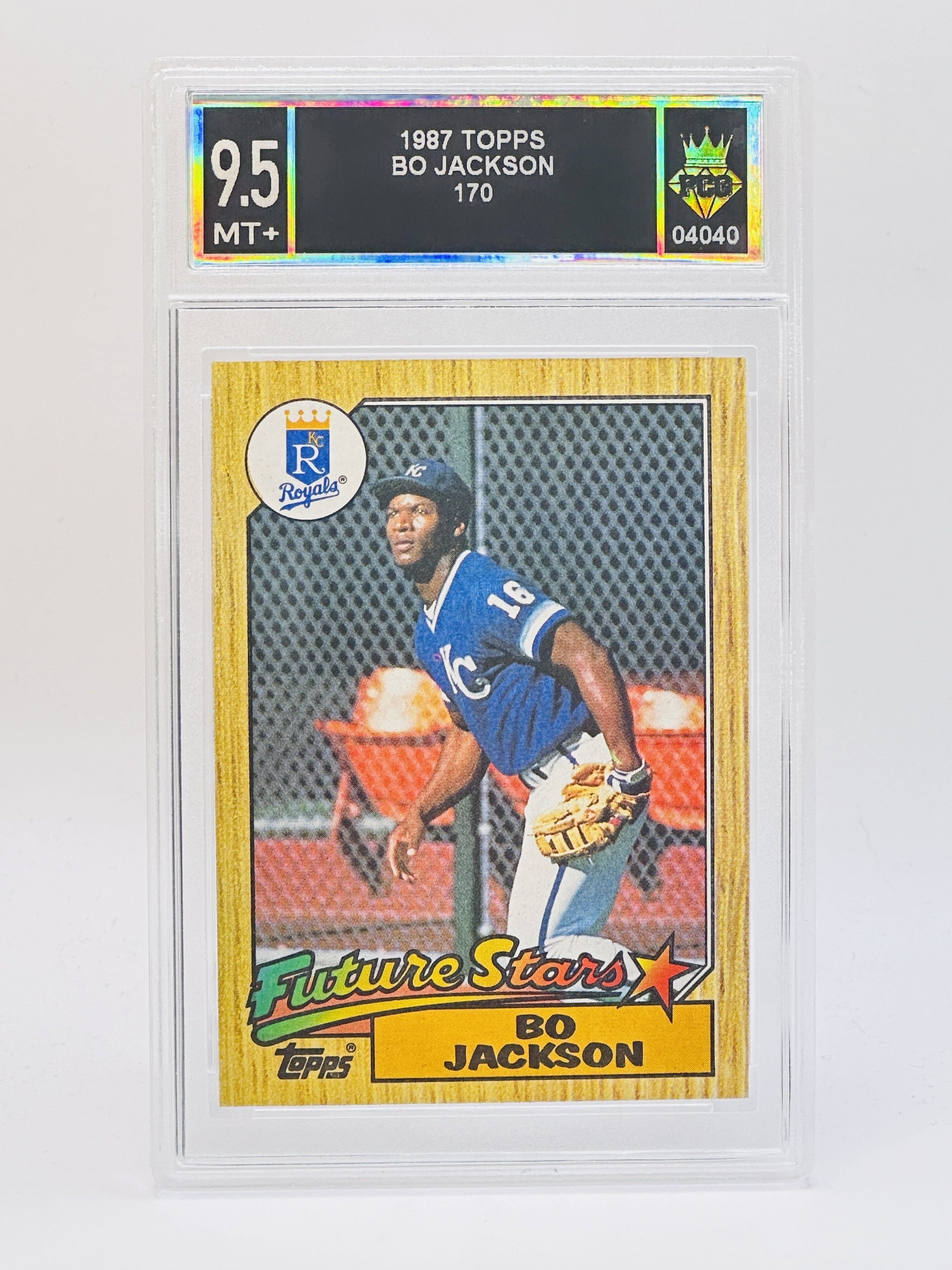 #20260004040 1987 BO JACKSON 9.5 MT+