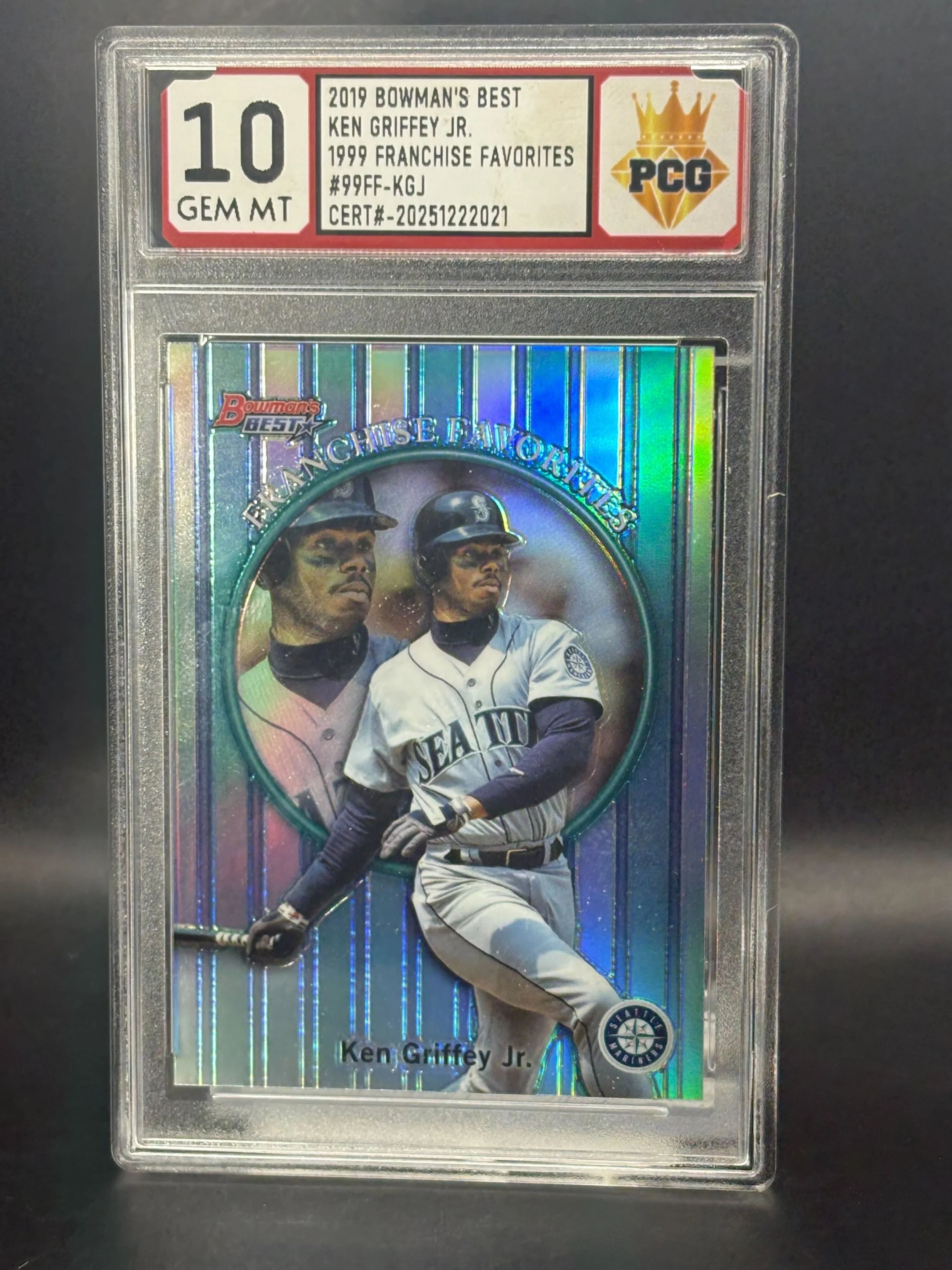 #20251222021 2019 KEN GRIFFEY JR. 10 GEM MT