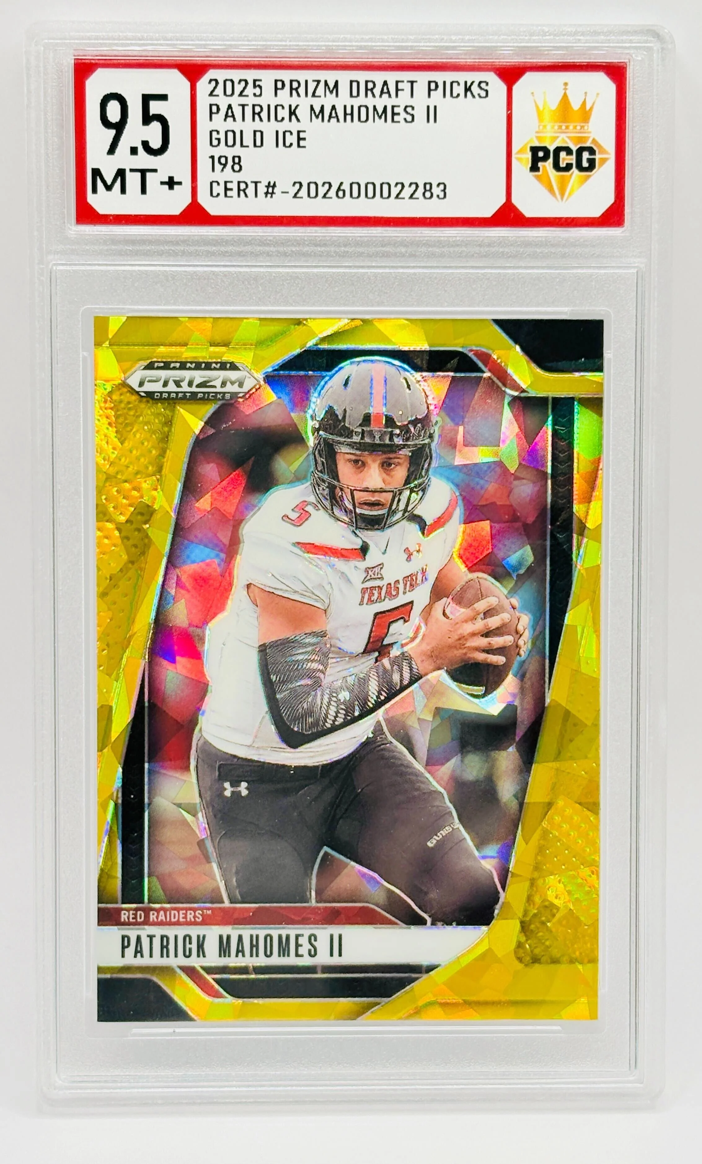 #20260002283 2025 PRIZM PATRICK MAHOMES III 9.5 MT+