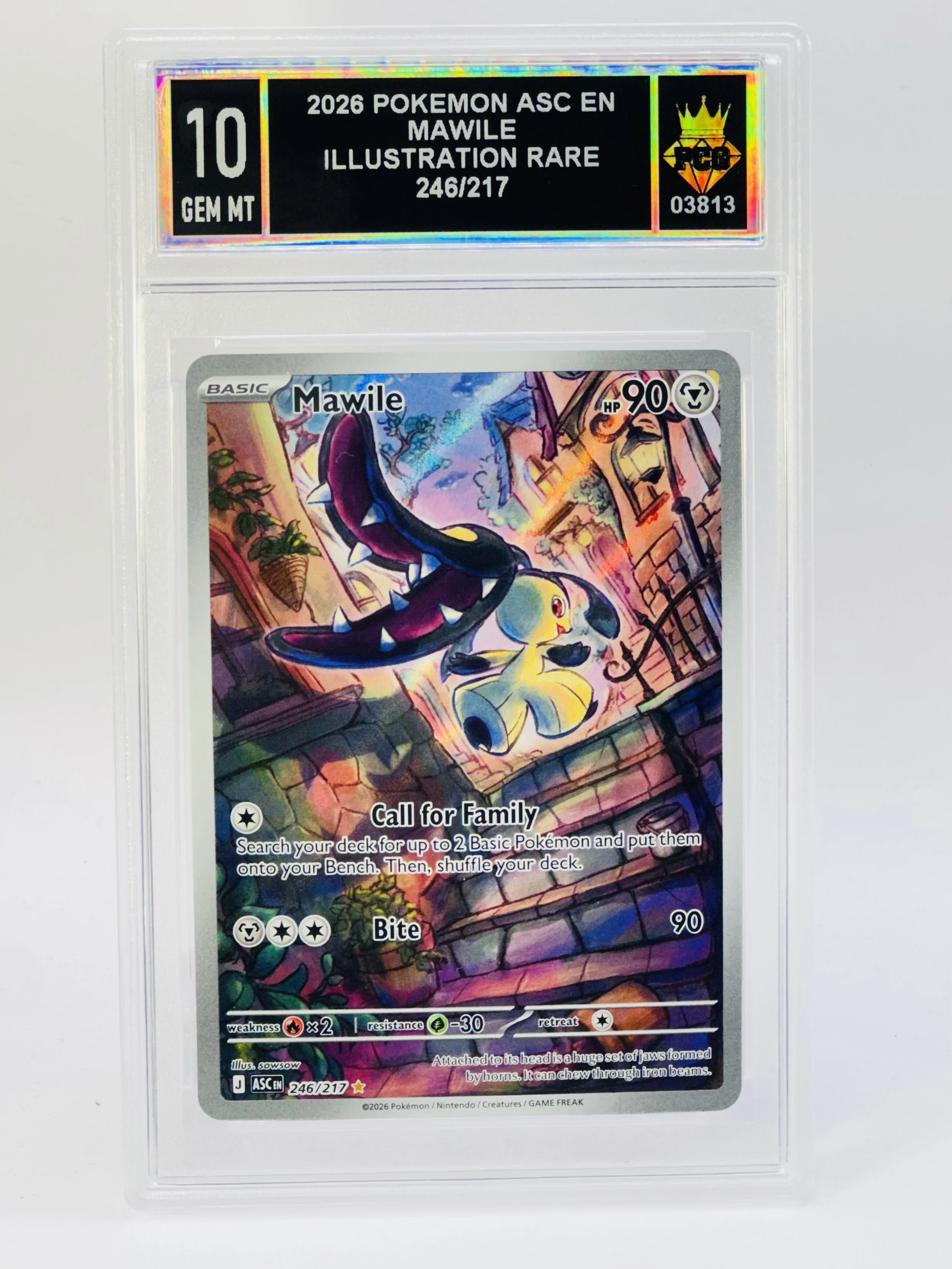 #20260003813 2026 MAWILE 10 GEM MT