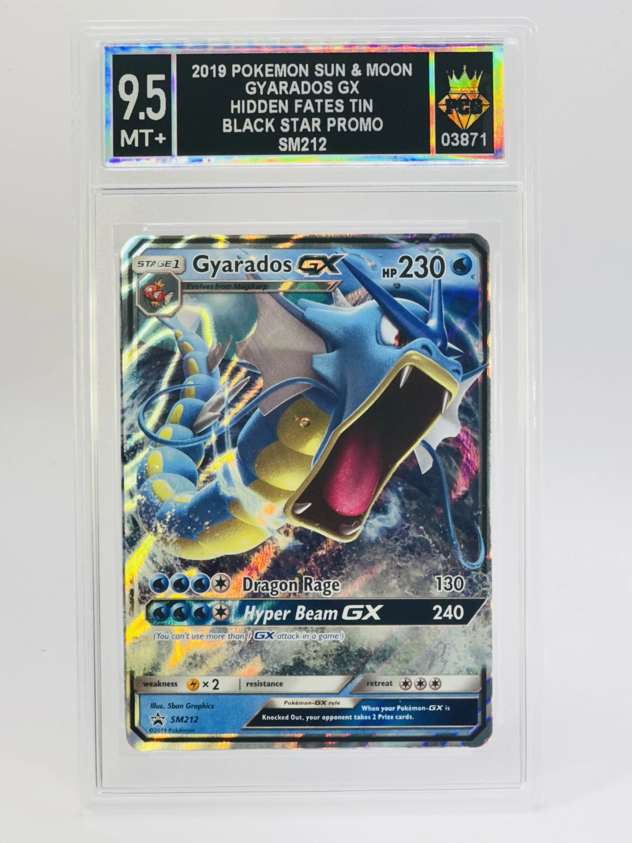 #20260003871 2019 GYARADOS GX 9.5 MT+