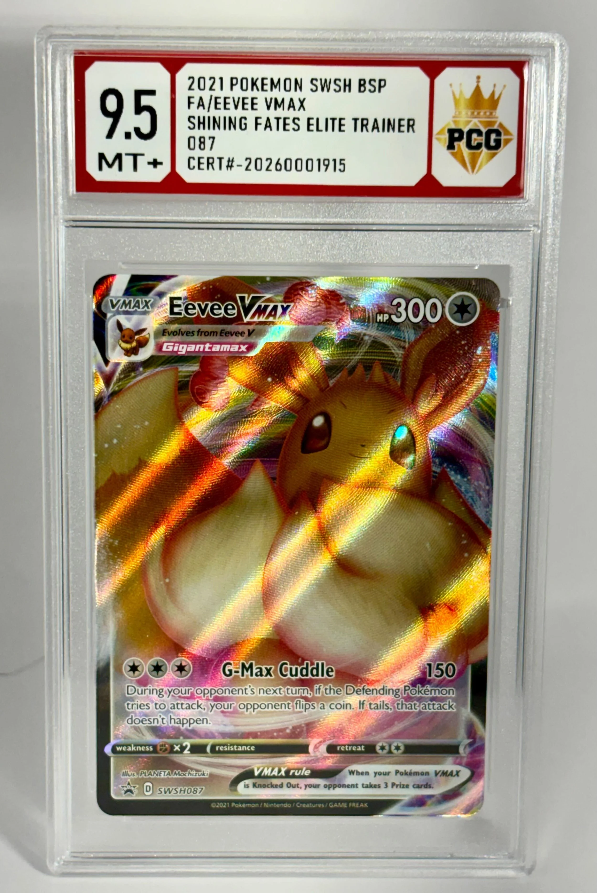 #20260001915 2021 FA/EEVEE VMAX 9.5 MT+