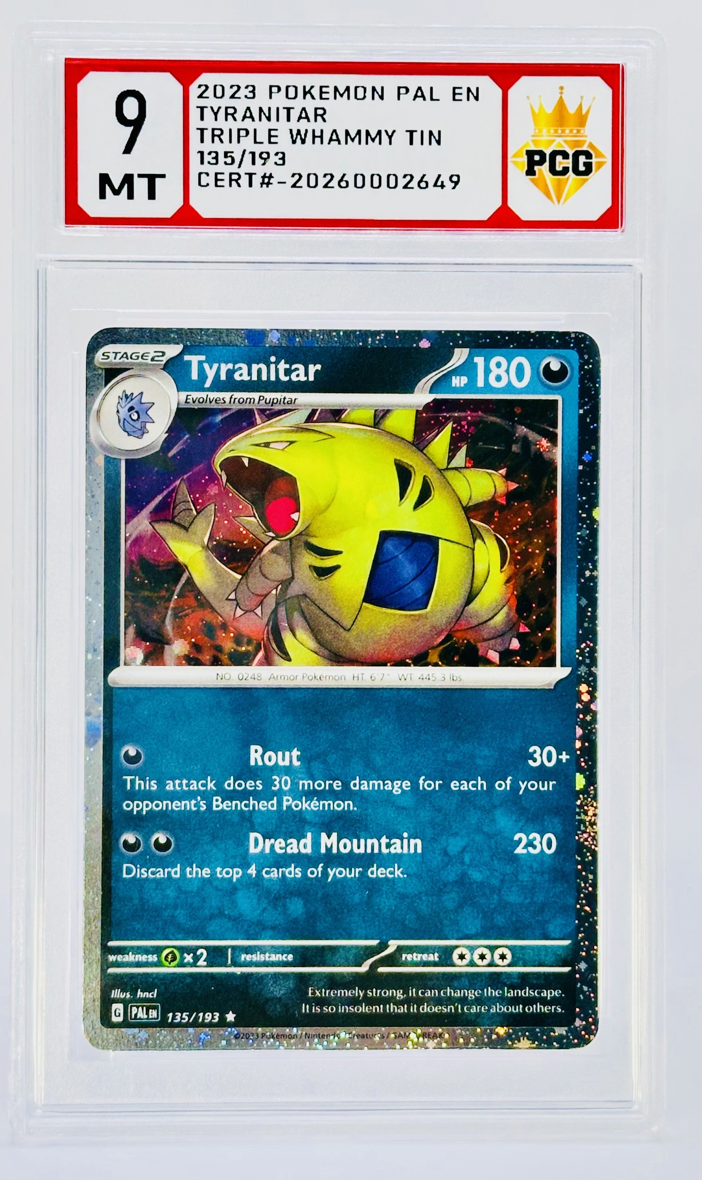 #20260002649 2023 TYRANITAR 9 MT