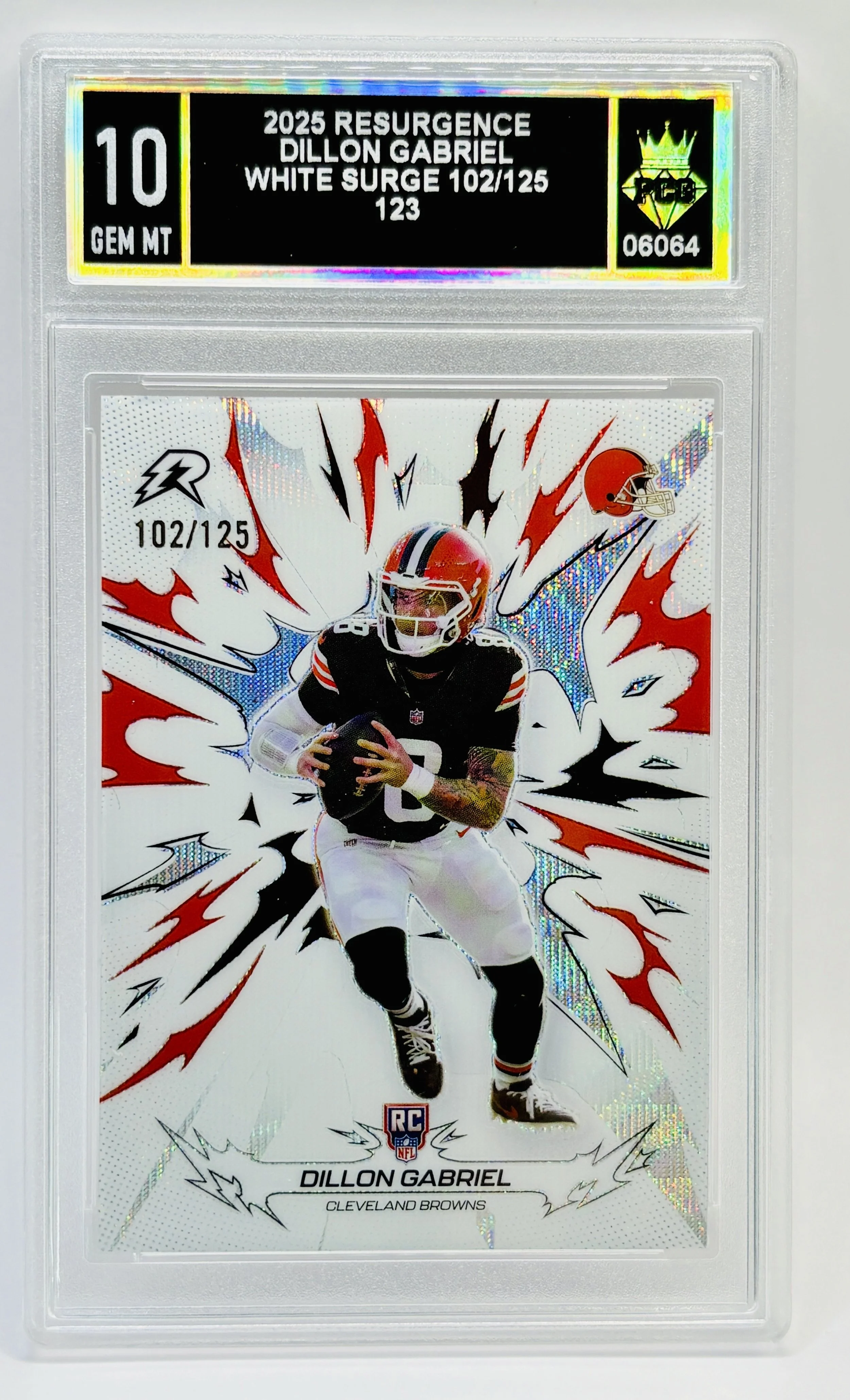 #06064 2025 DILLON GABRIEL 10 GEM MT