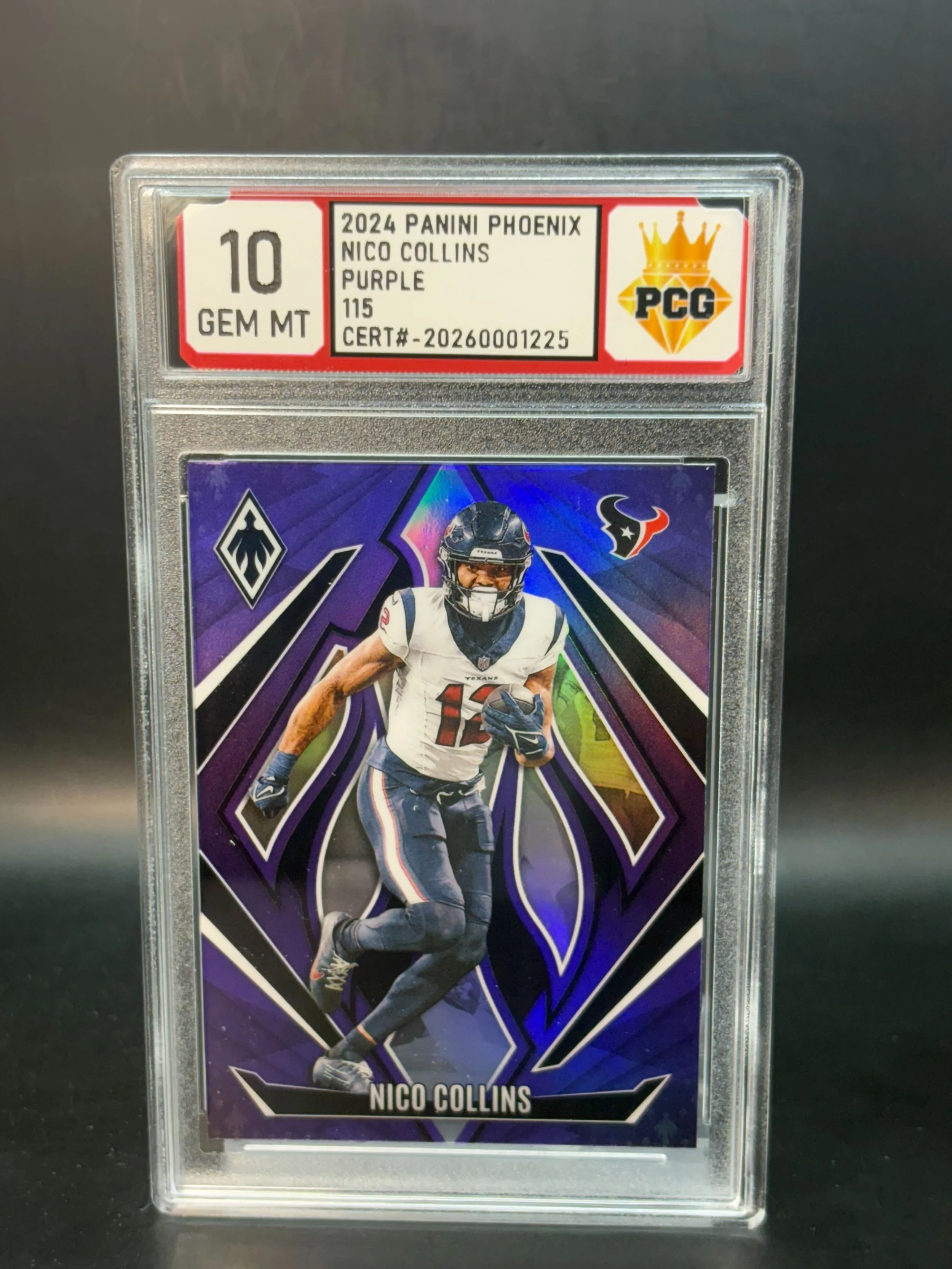 #20260001225 2024 NICO COLLINS 10 GEM MT
