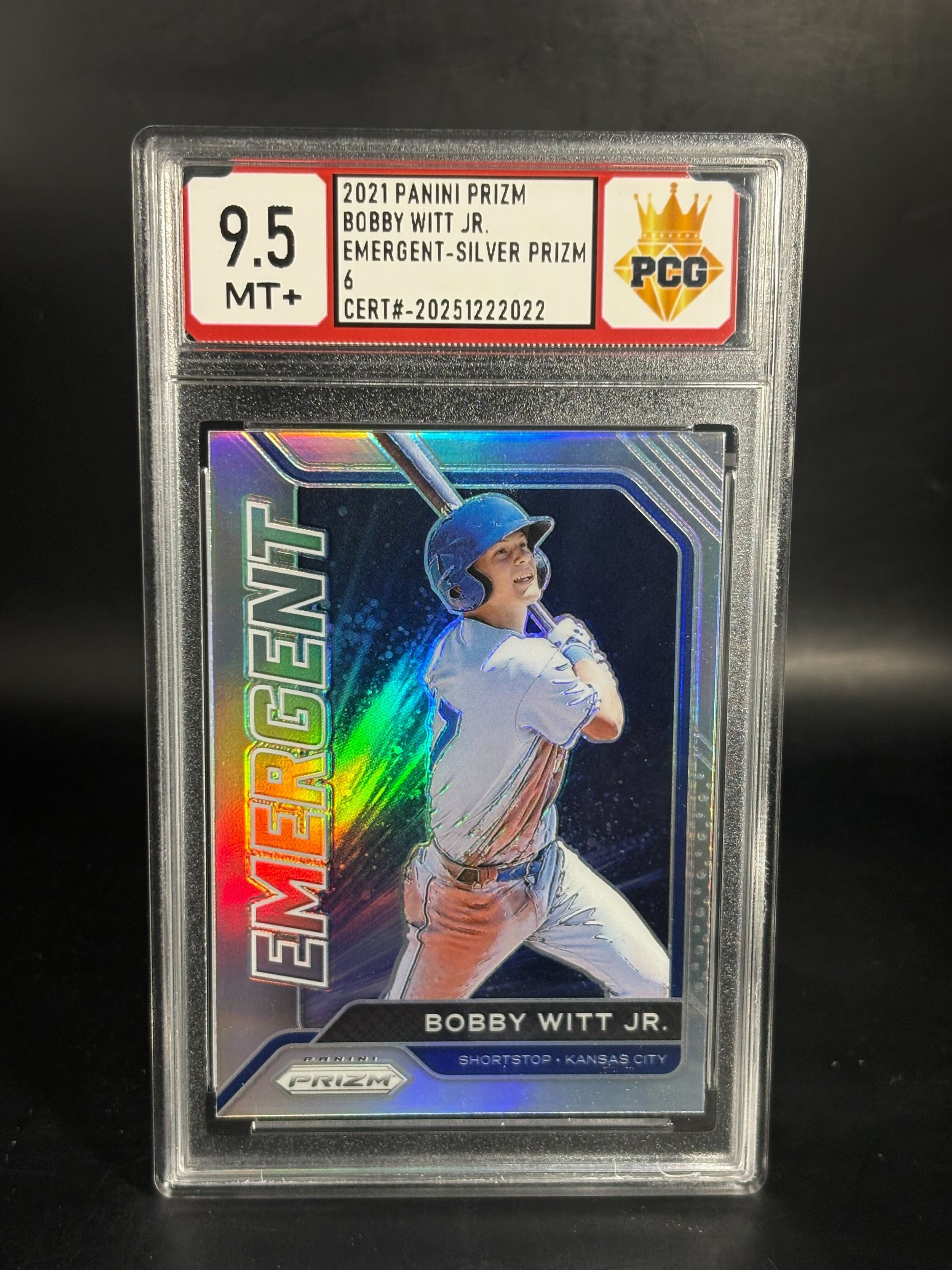 #20251222022 2021 BOBBY WITT JR 9.5 MT+