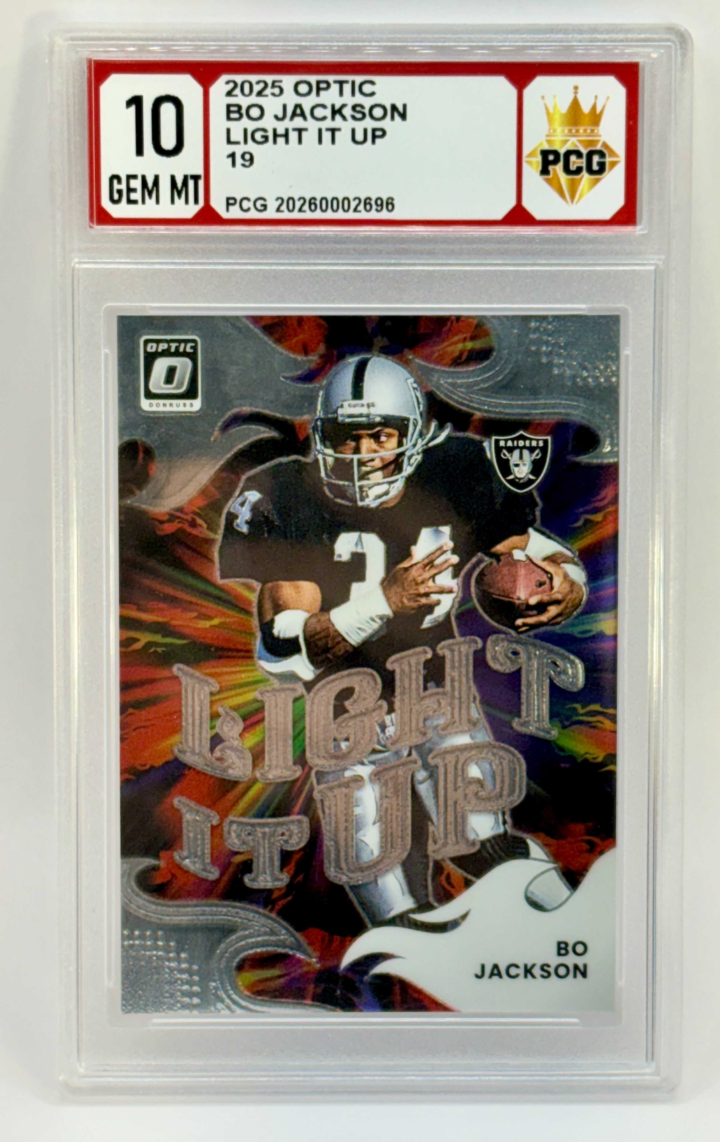 #20260002696 2025 BO JACKSON 10 GEM MT