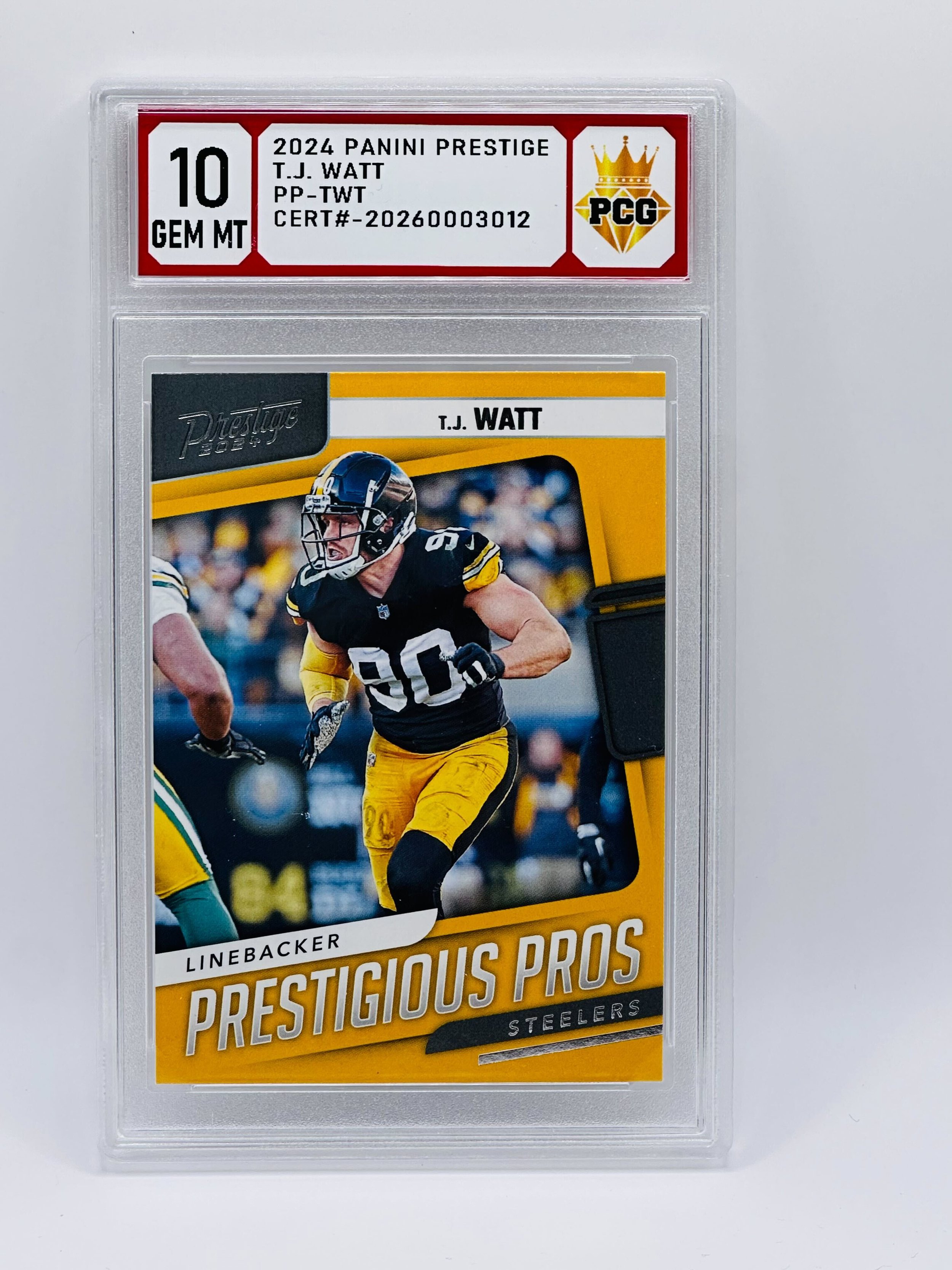 #20260003012 2024 T.J. WATT 10 GEM MT