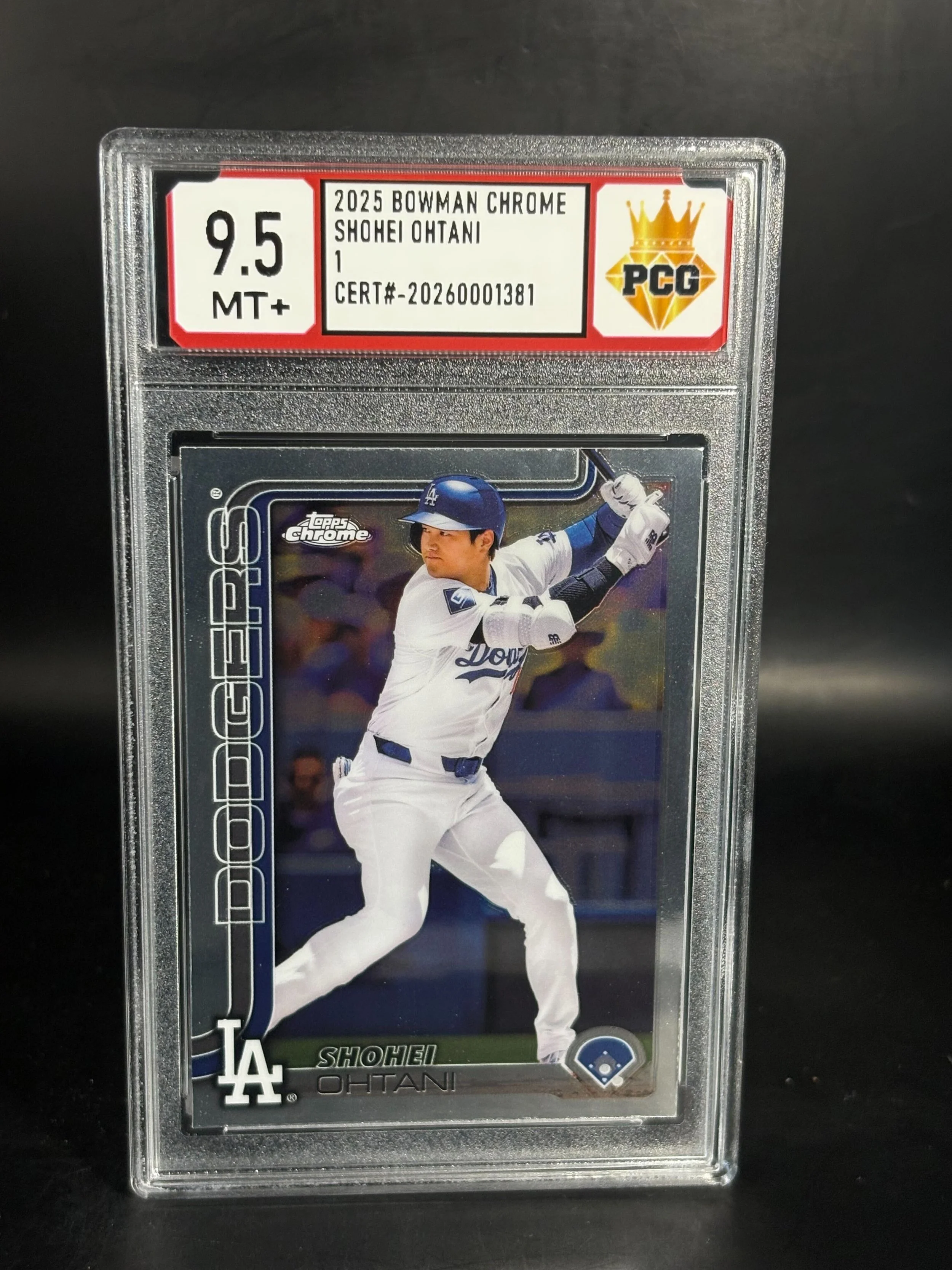 #20250001381 2025 SHOHEI OHTANI 9.5 MT+