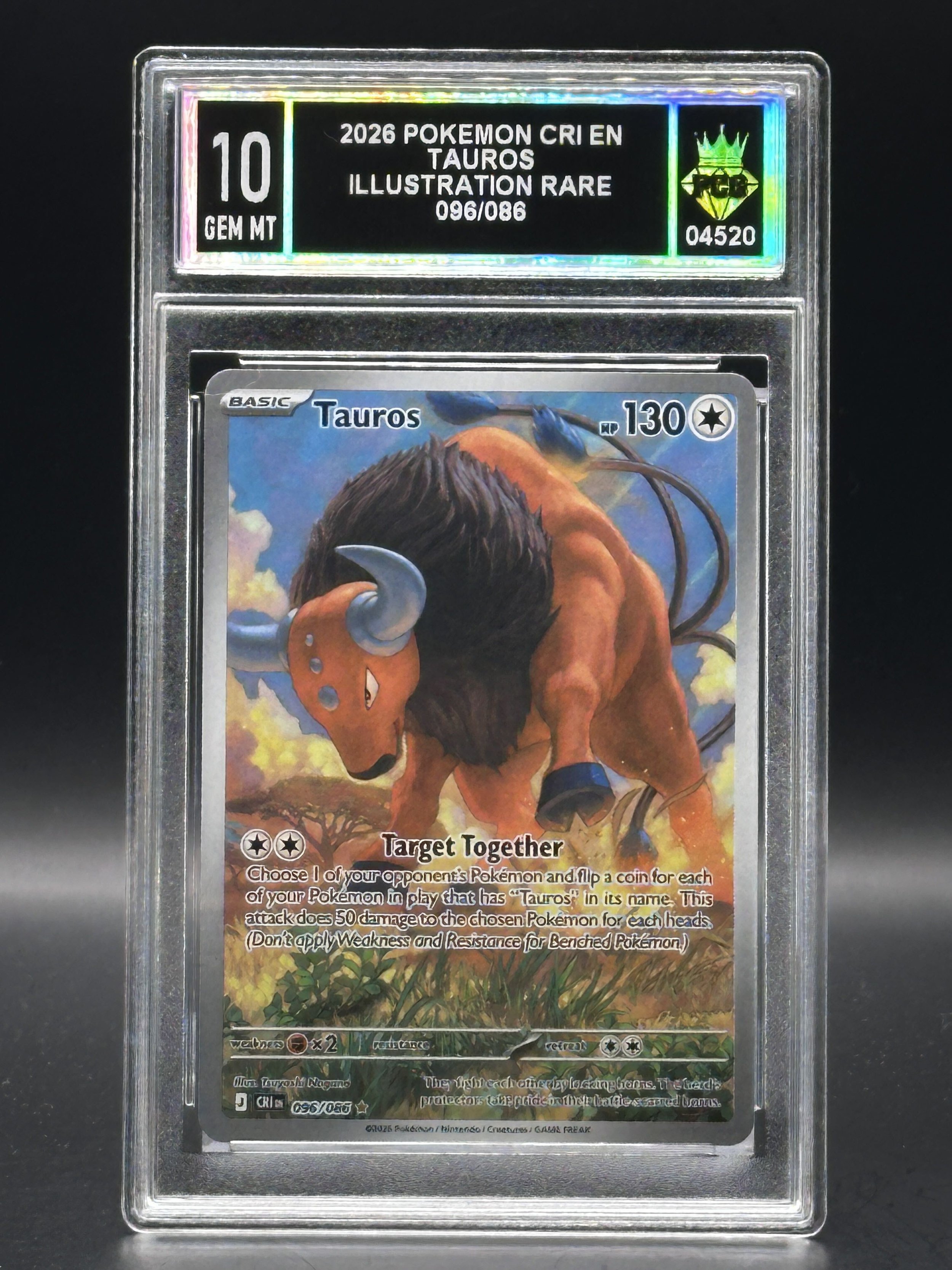 #04520 2026 TAUROS 10 GEM MT