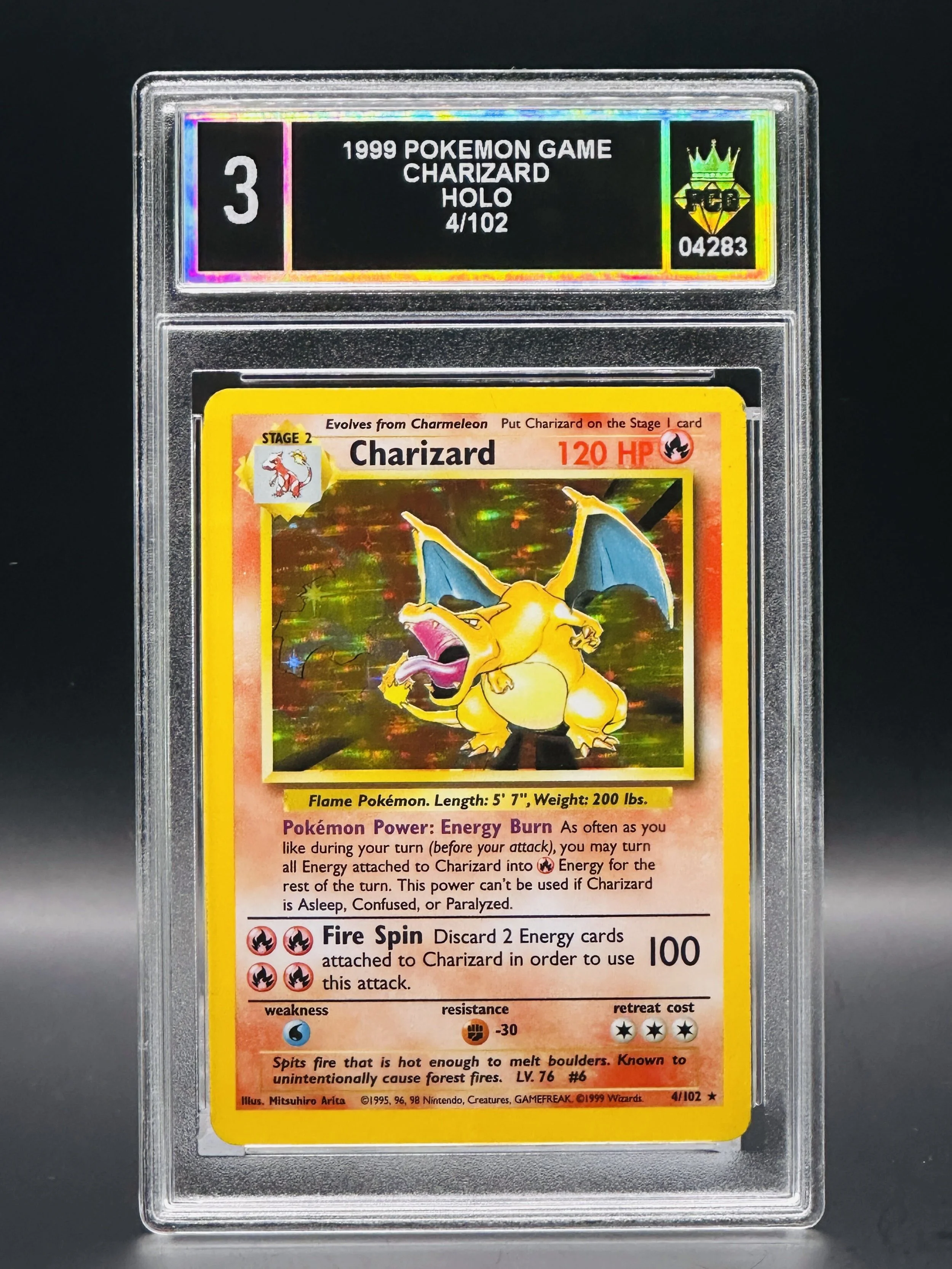 #04283 1999 CHARIZARD 3