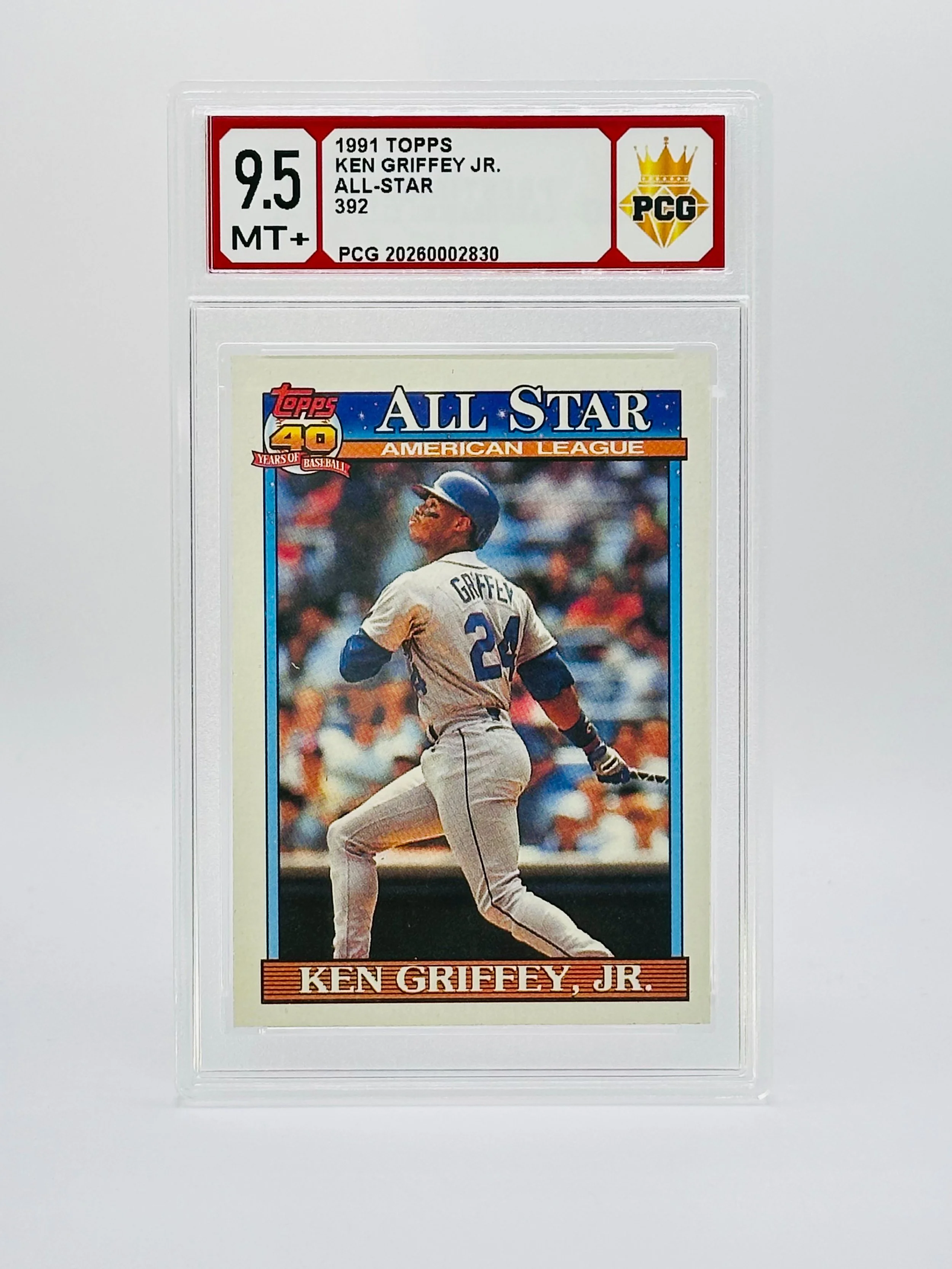 #20260002830 1991 KEN GRIFFEY JR. 9.5 MT+