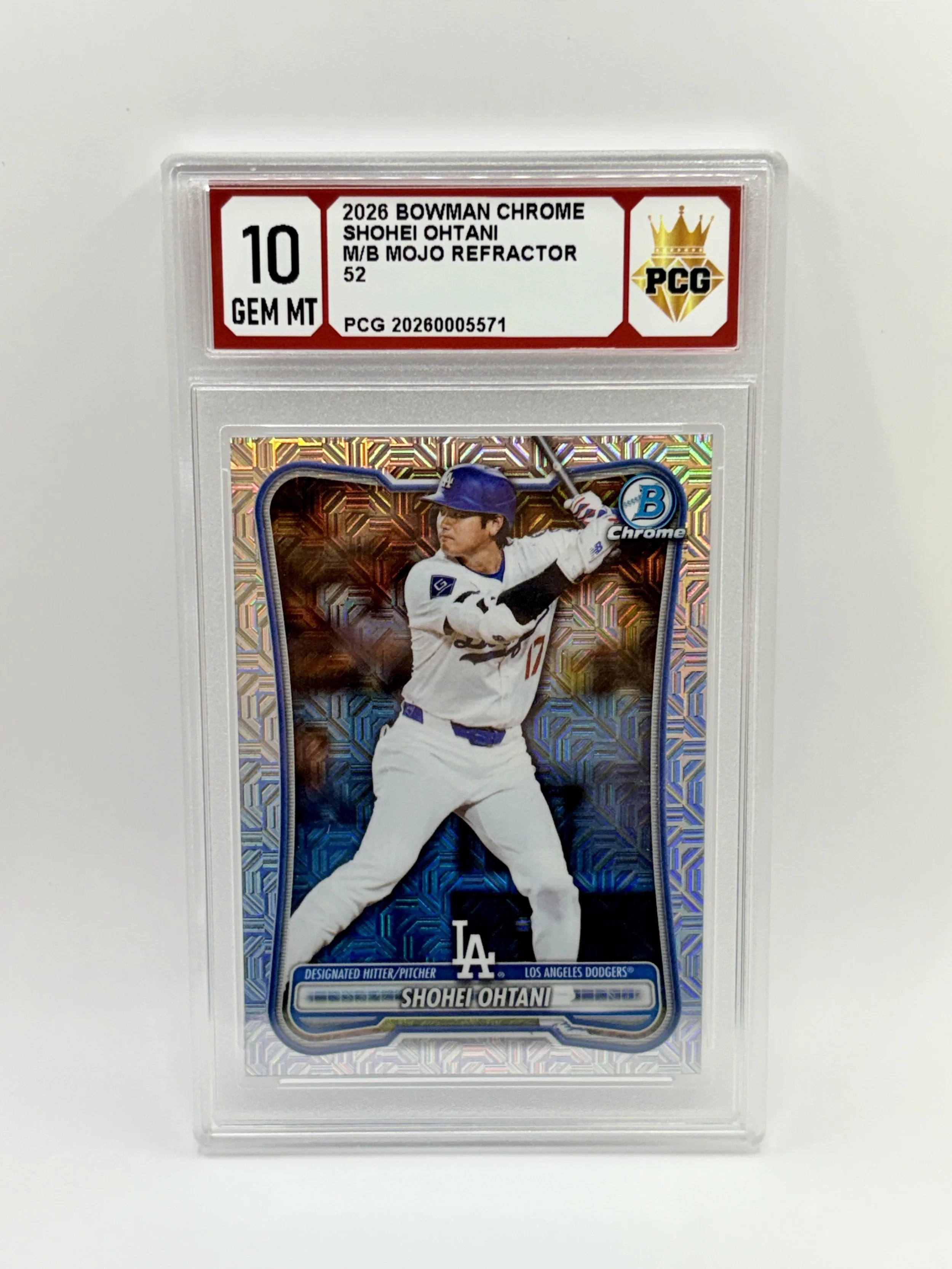 20260005571 2026 SHOHEI OHTANI 10 GEM MT