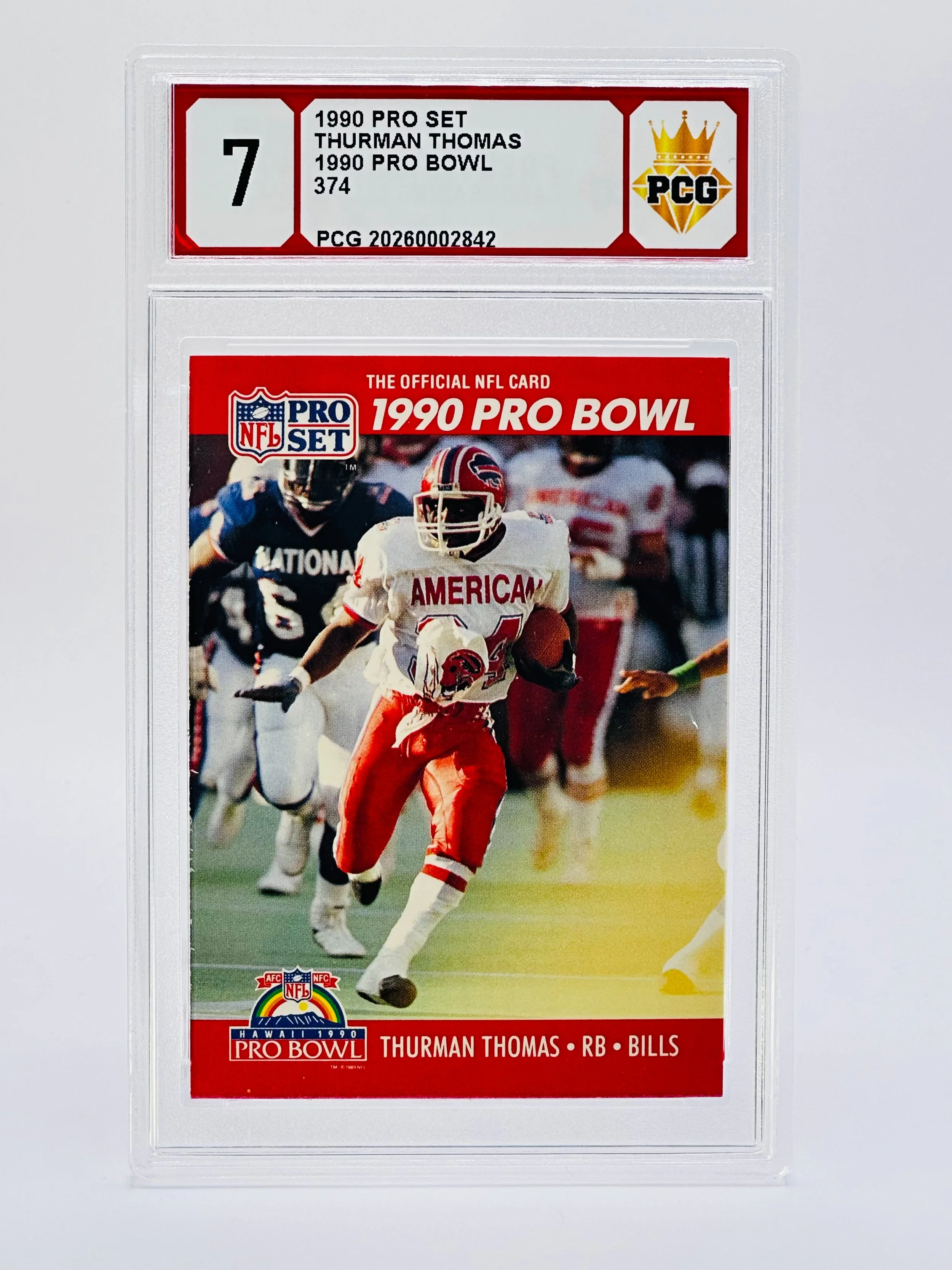 #20260002842 1990 THURMAN THOMAS 7