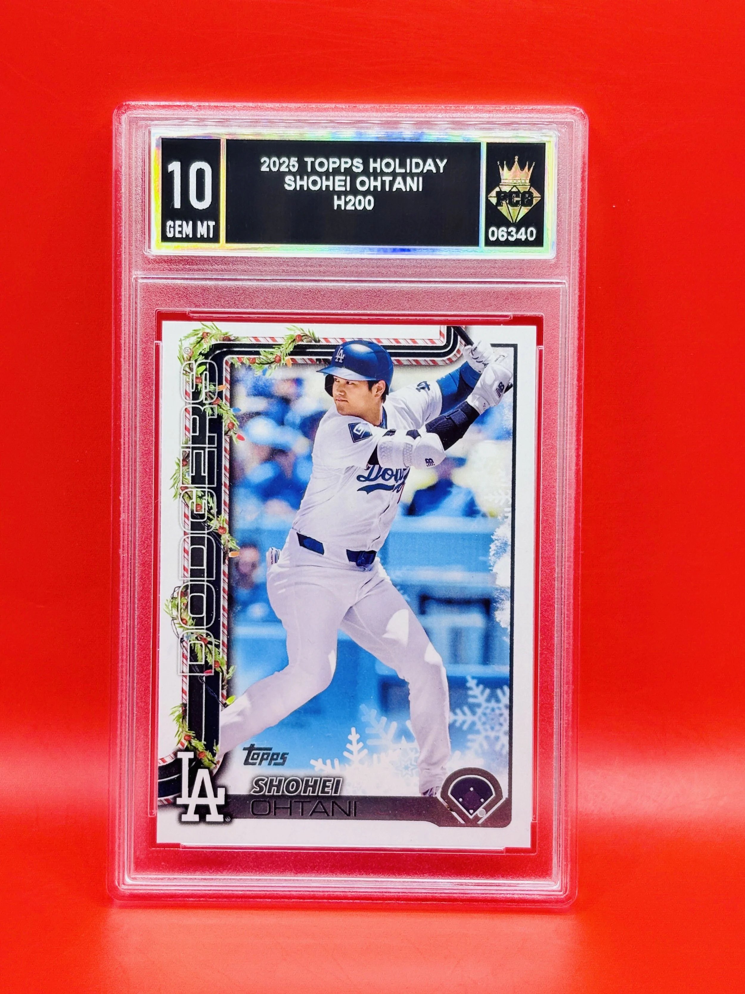 #06340 2025 SHOHEI OHTANI 10 GEM MT
