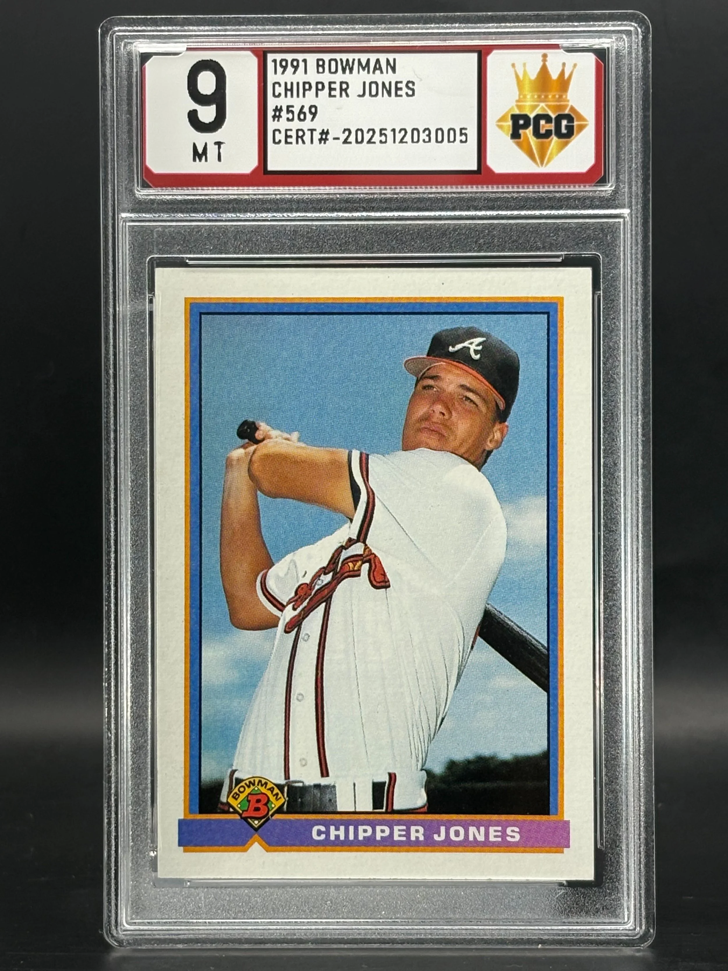 #20251203005 Chipper Jones 9 MT