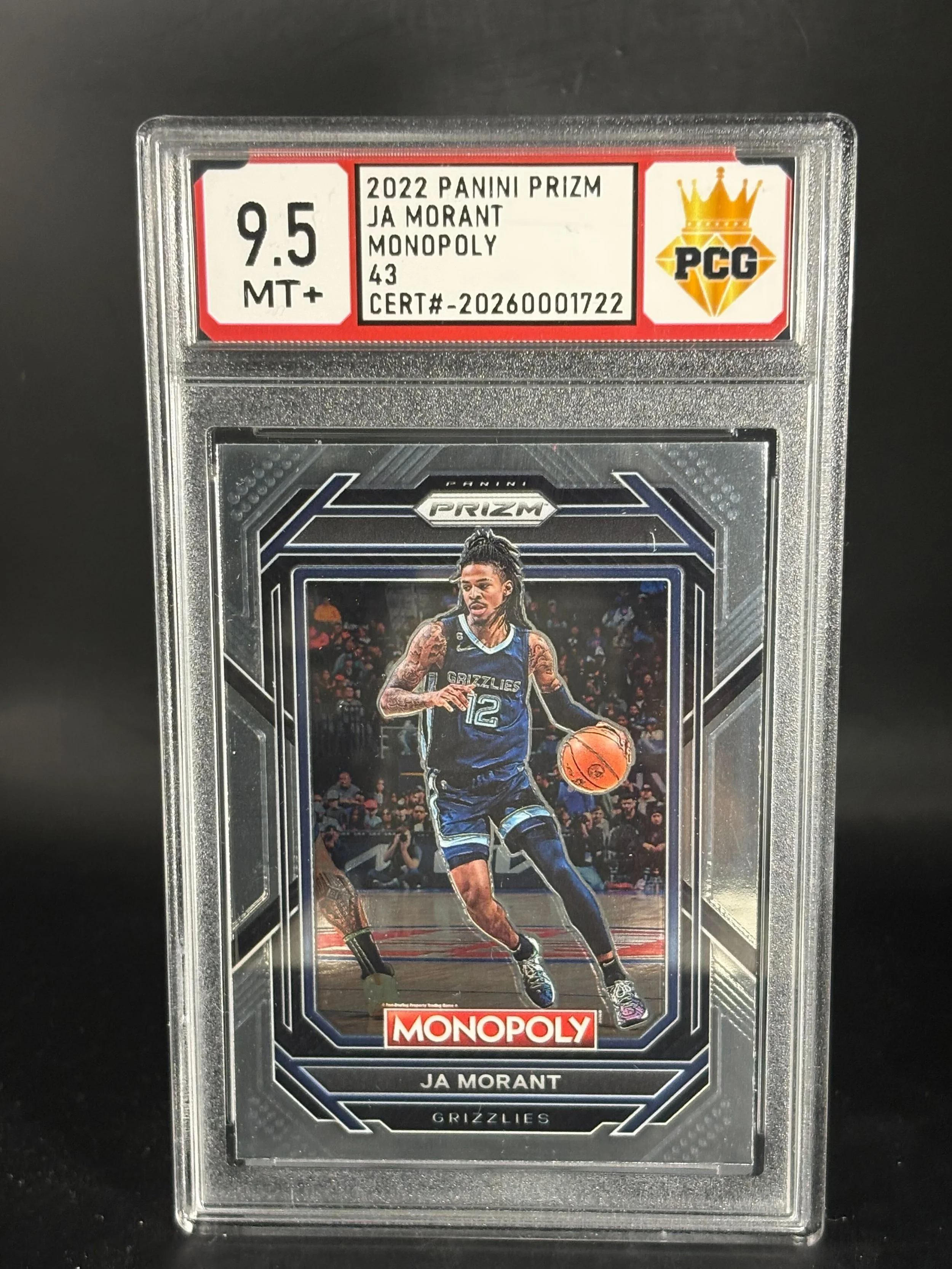 #20260001722 JA MORANT 9.5 MT+