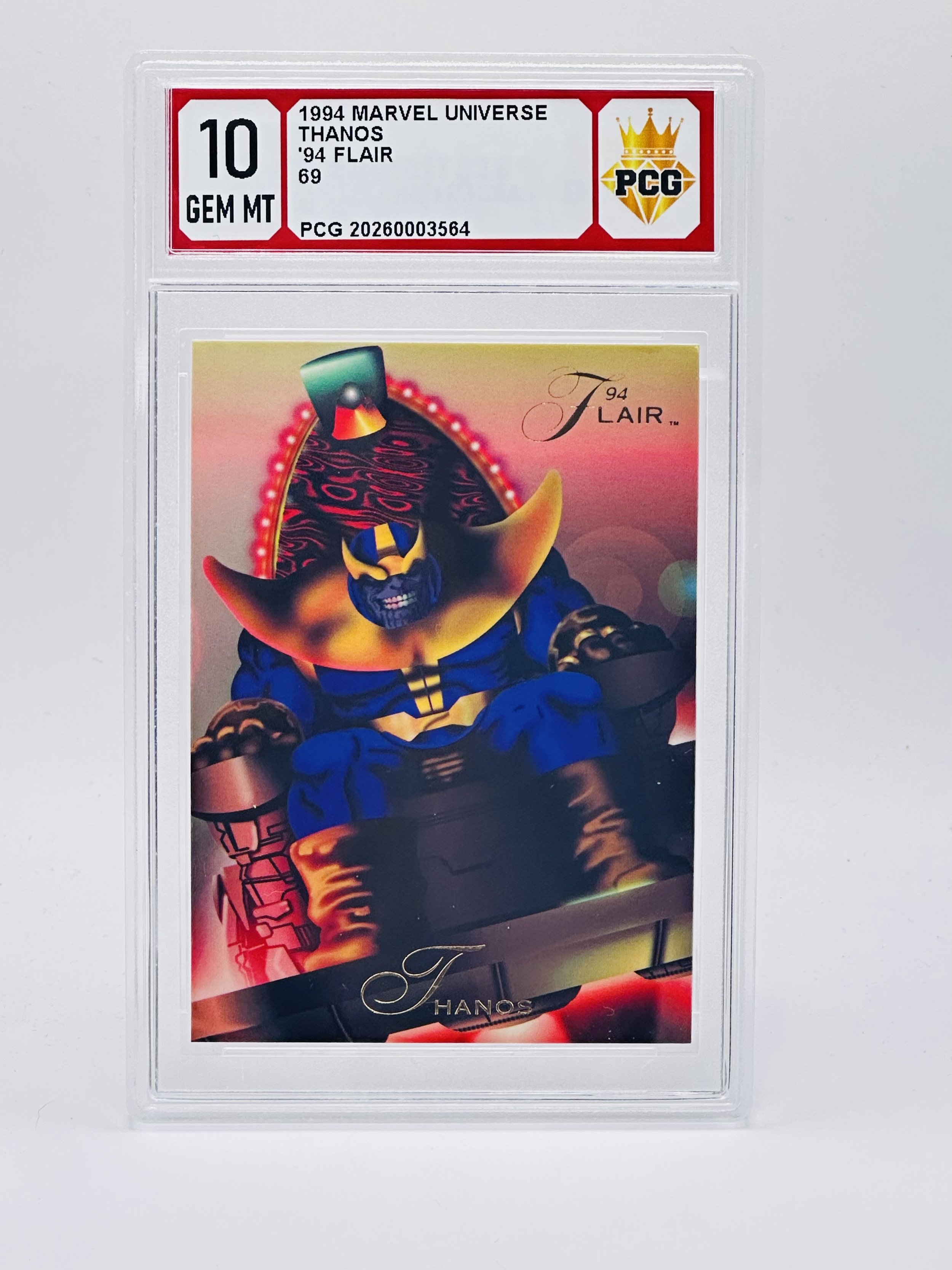 #20260003564 1994 THANOS 10 GEM MT