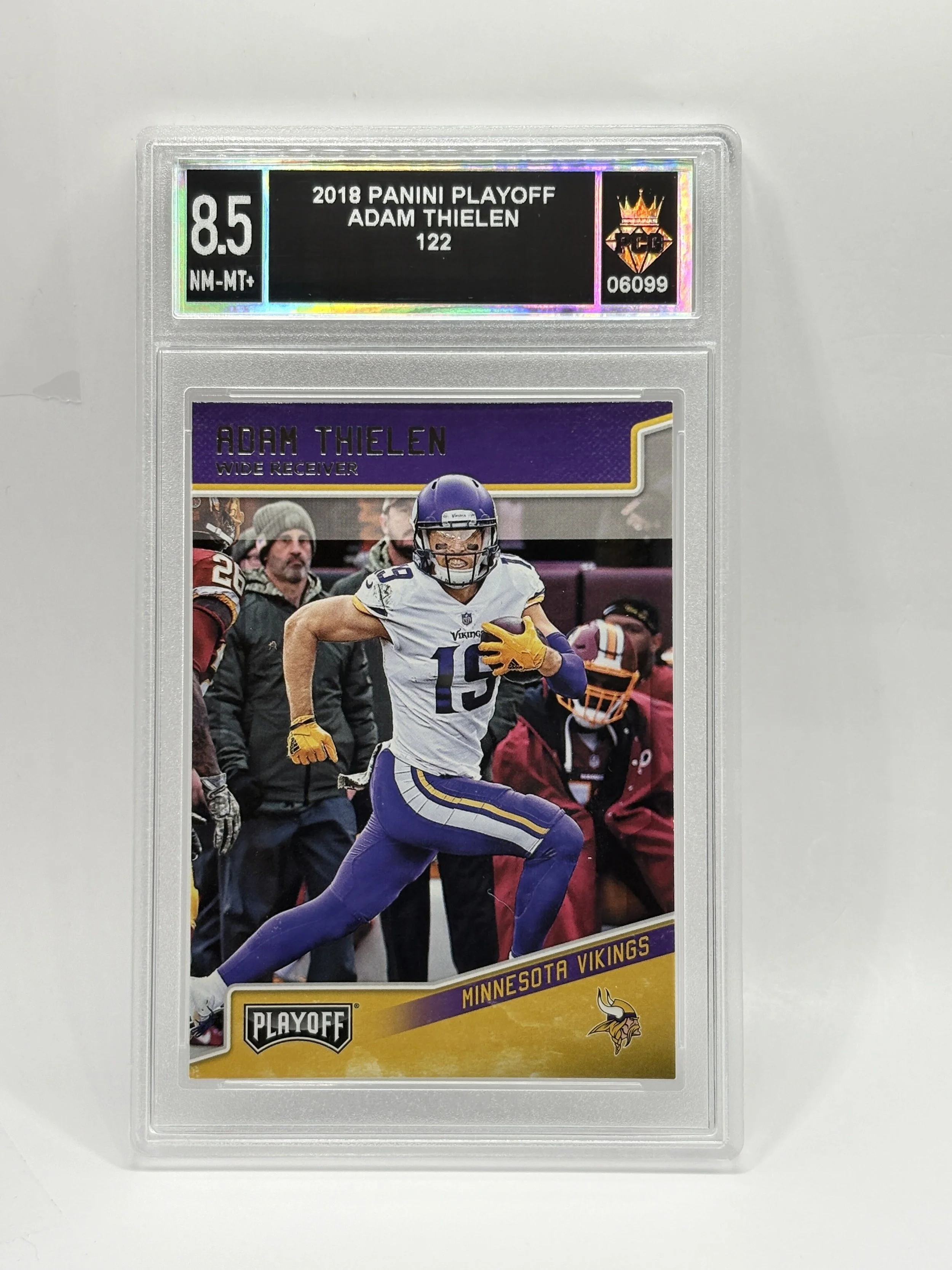 #20260006099 2018 ADAM THIELEN 8.5 NM-MT+
