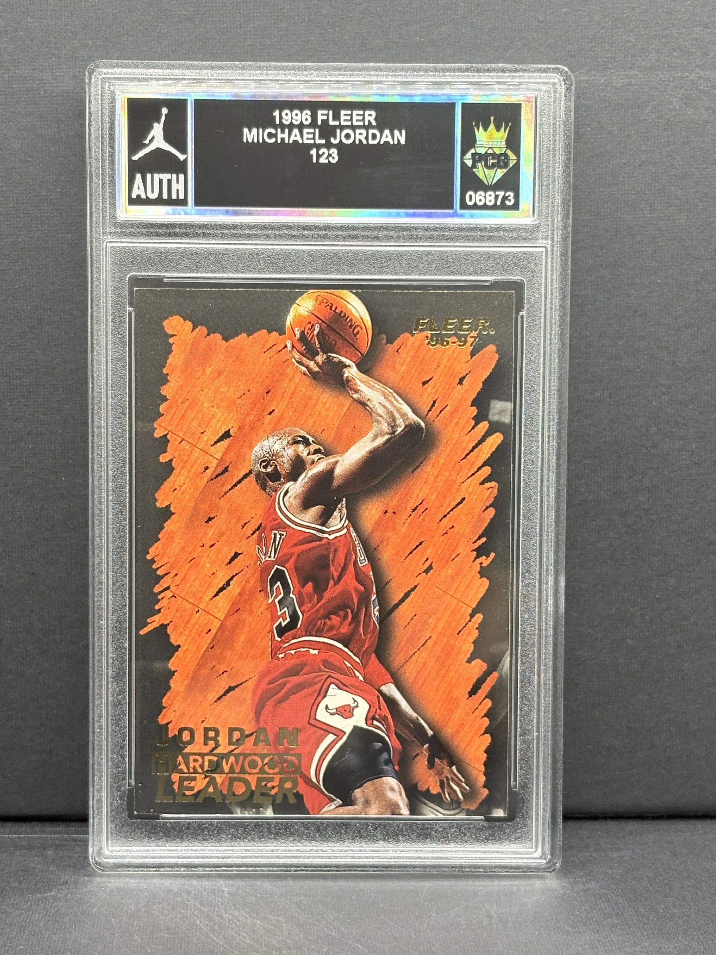 #06873 1996 MICHAEL JORDAN AUTH.