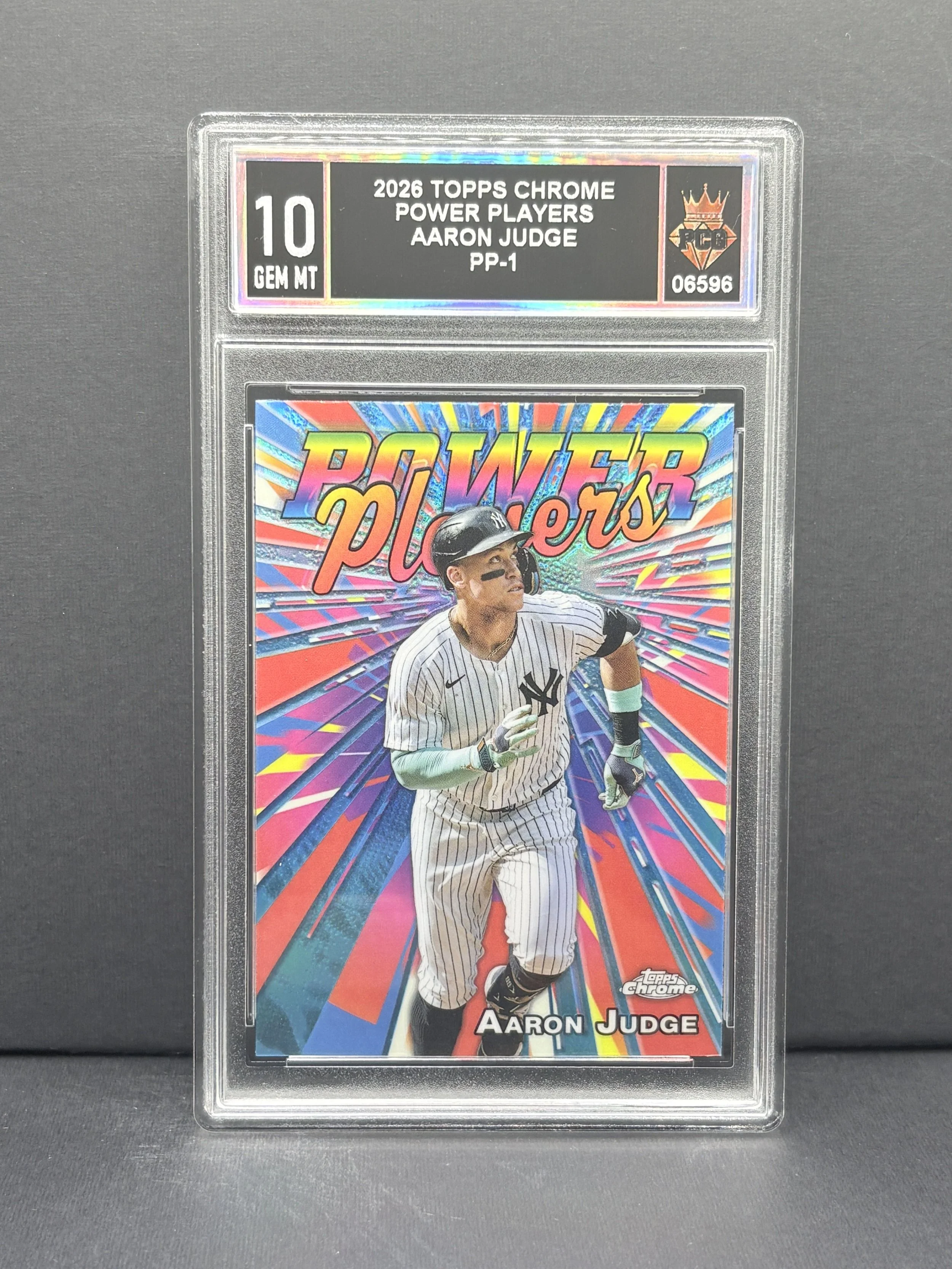 #06596 2026 AARON JUDGE 10 GEM MT