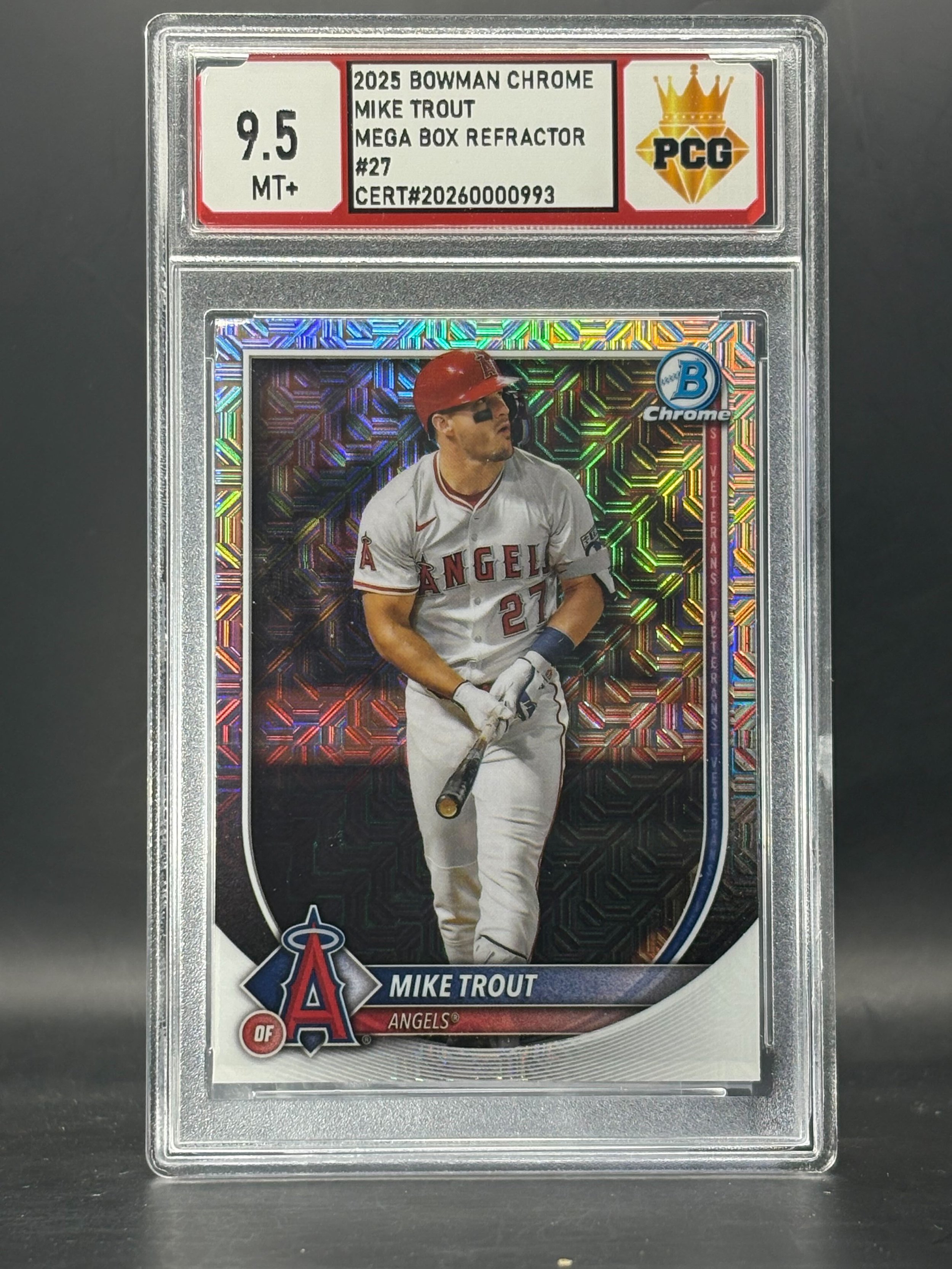 #20260000993 2025 MIKE TROUT 9.5 MT+