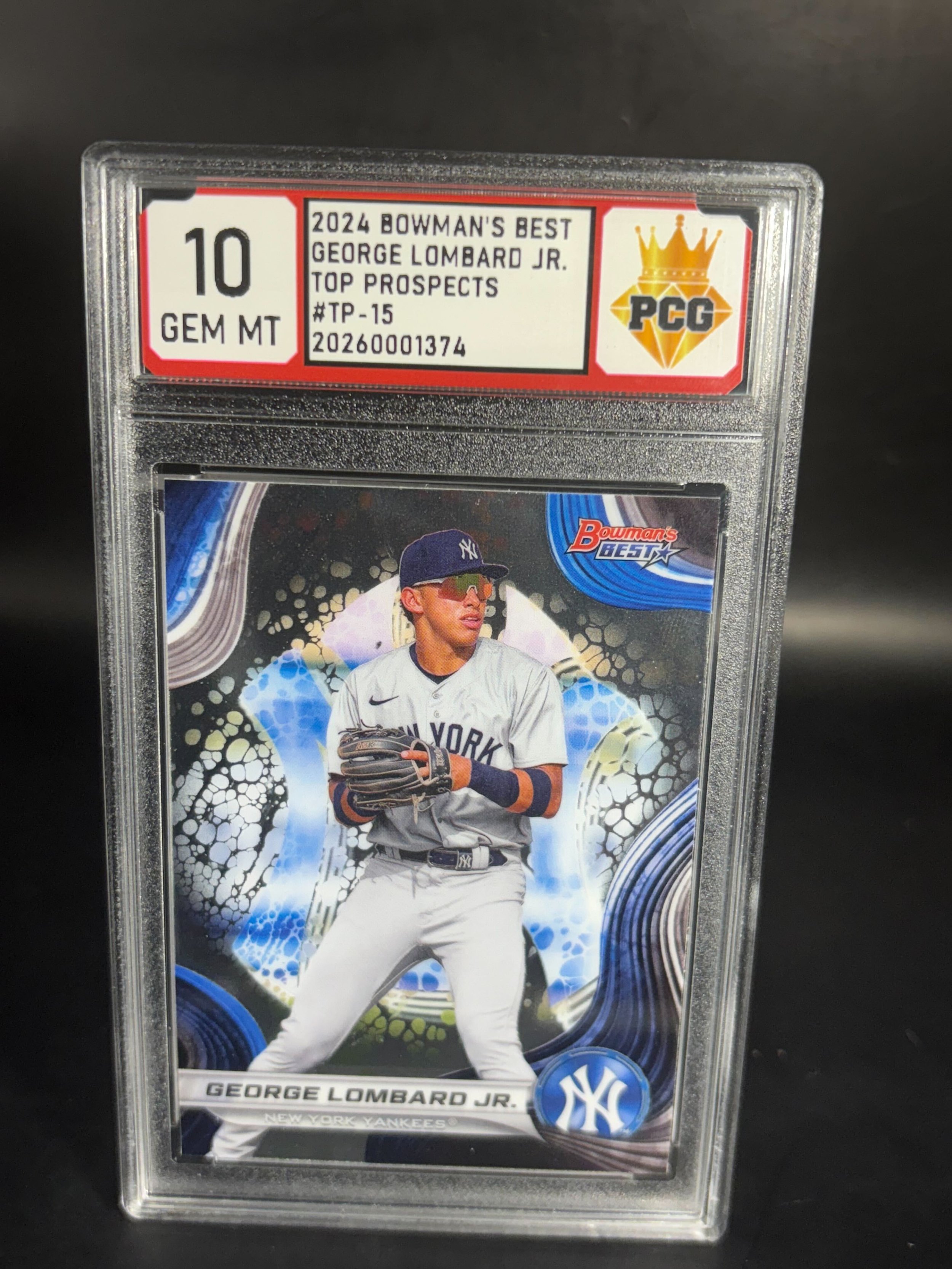 #20250001374 2024 GEORGE LOMBARD JR 10 GEM MT