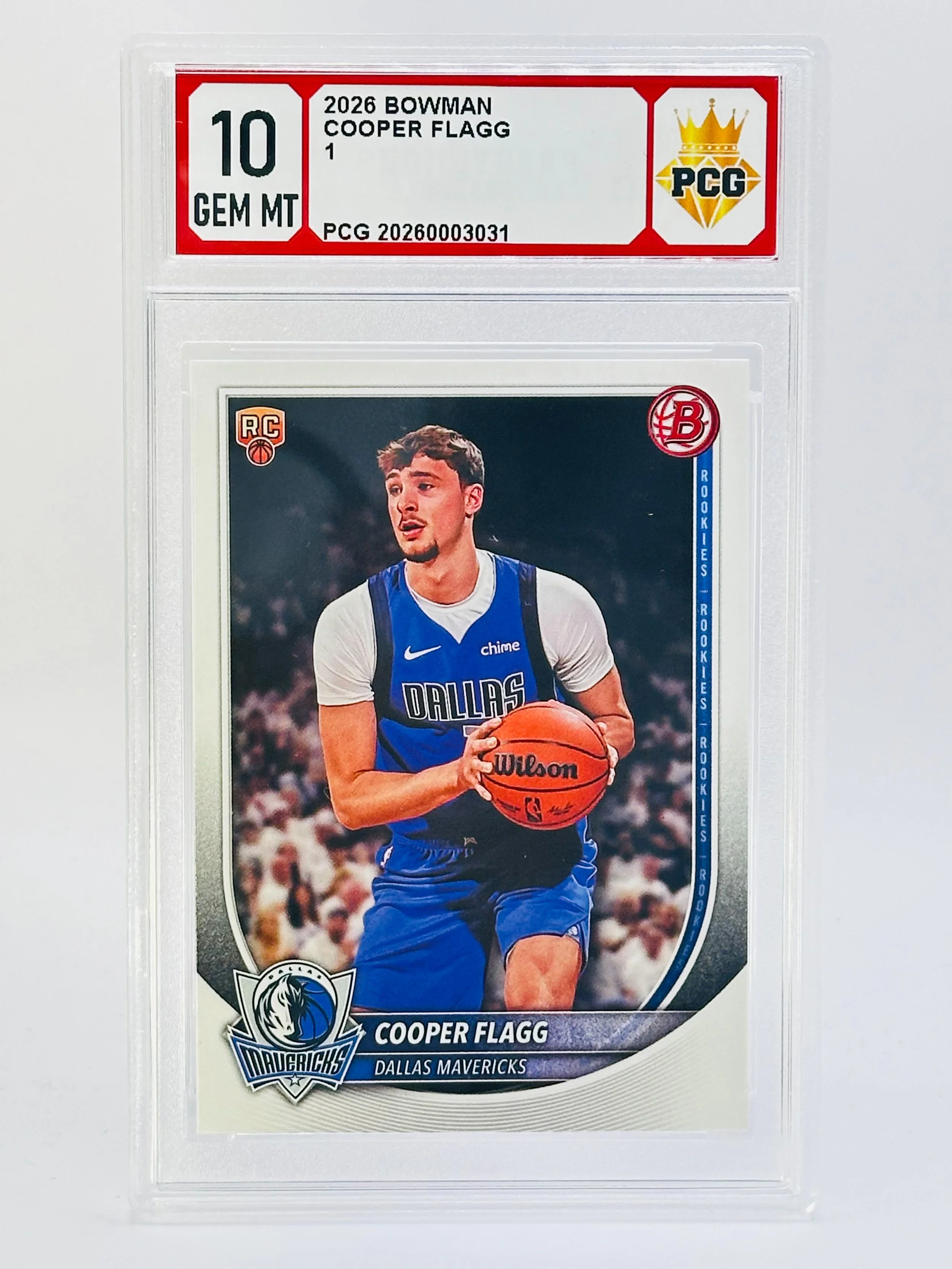 #20260003031 2026 COOPER FLAGG 10 GEM MT